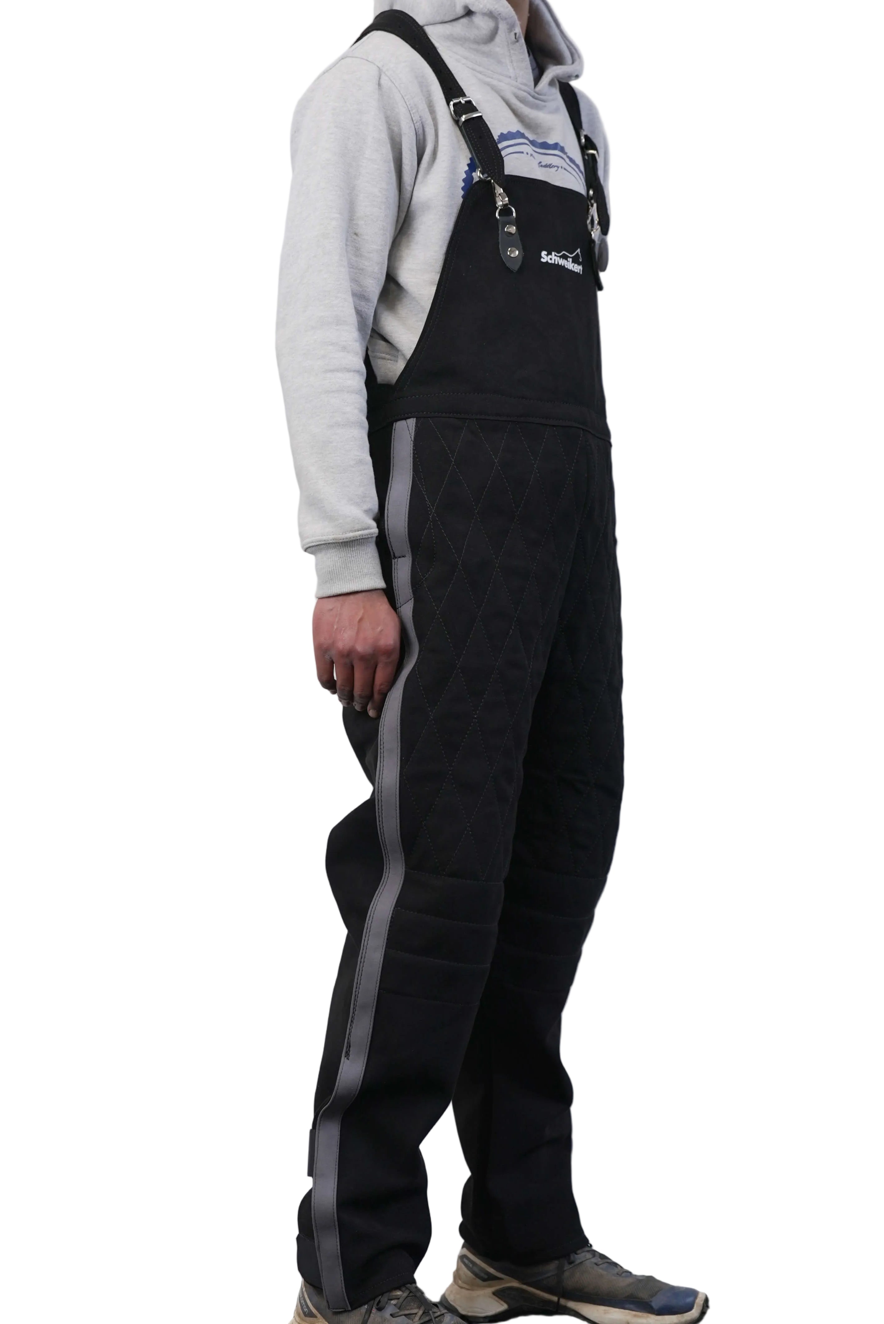 Schweikert Aero Protection Scratch Pants black front angle alternate