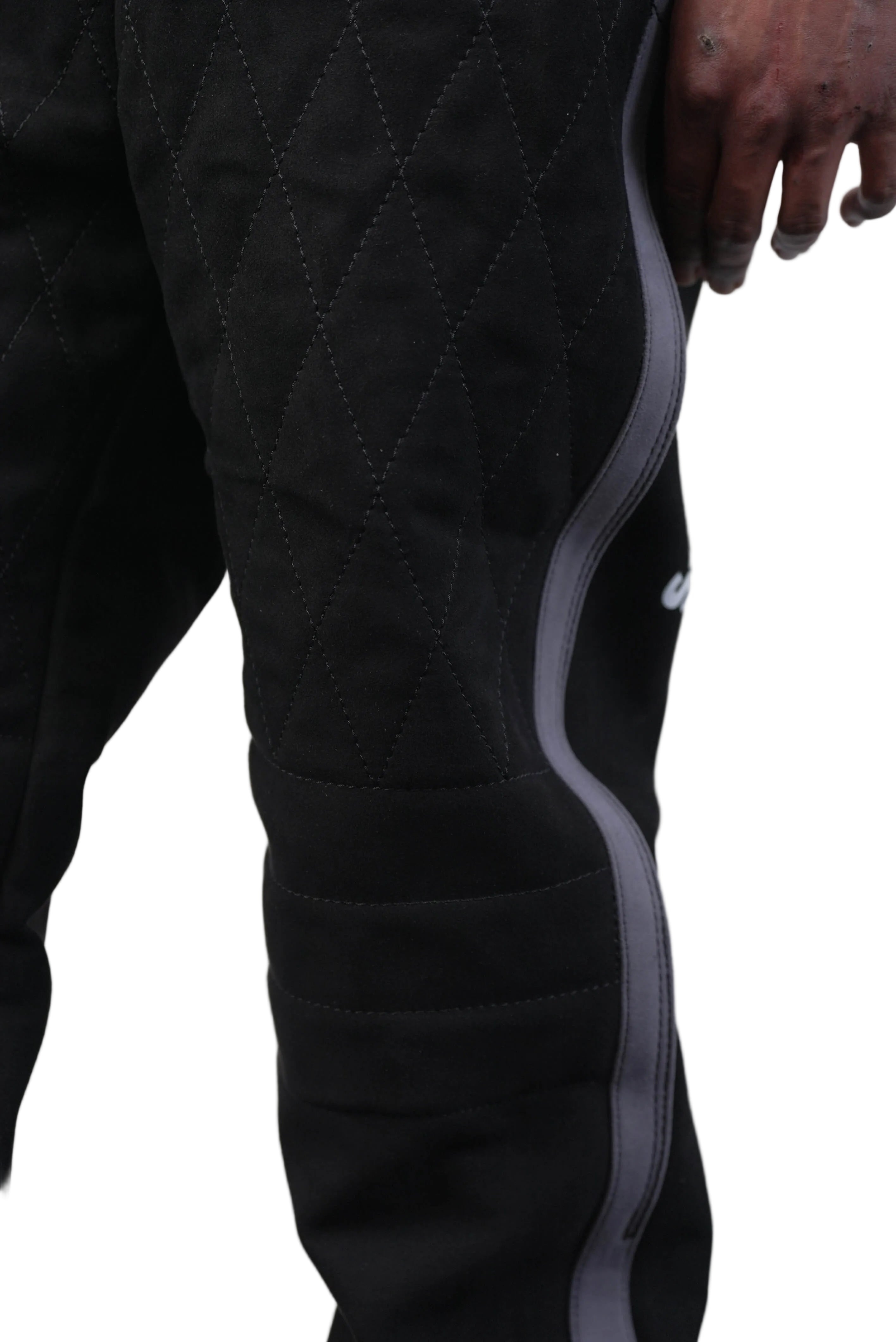 Schweikert Aero Protection Scratch Pants black front detail alternate