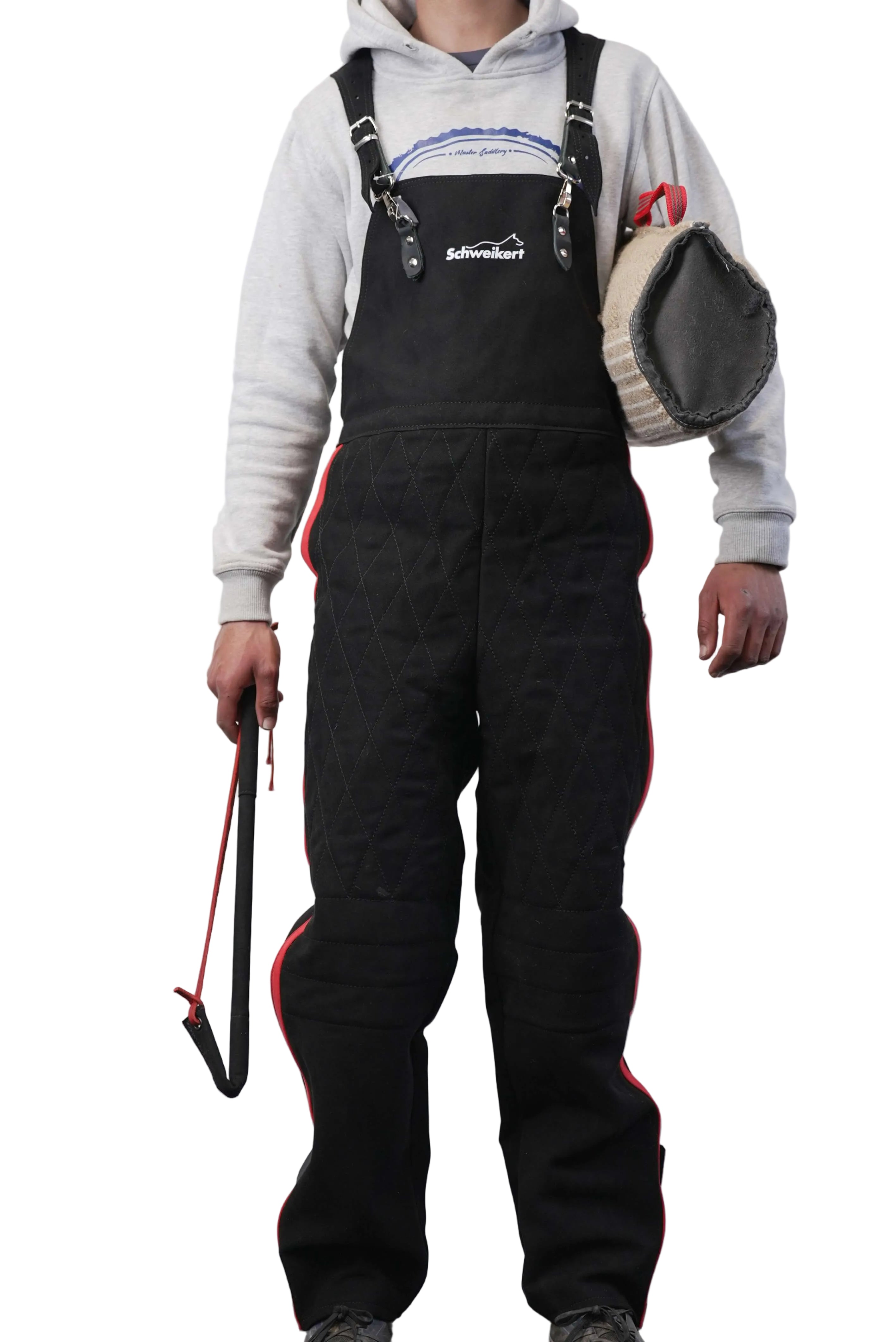 Schweikert Aero Protection Scratch Pants red black front