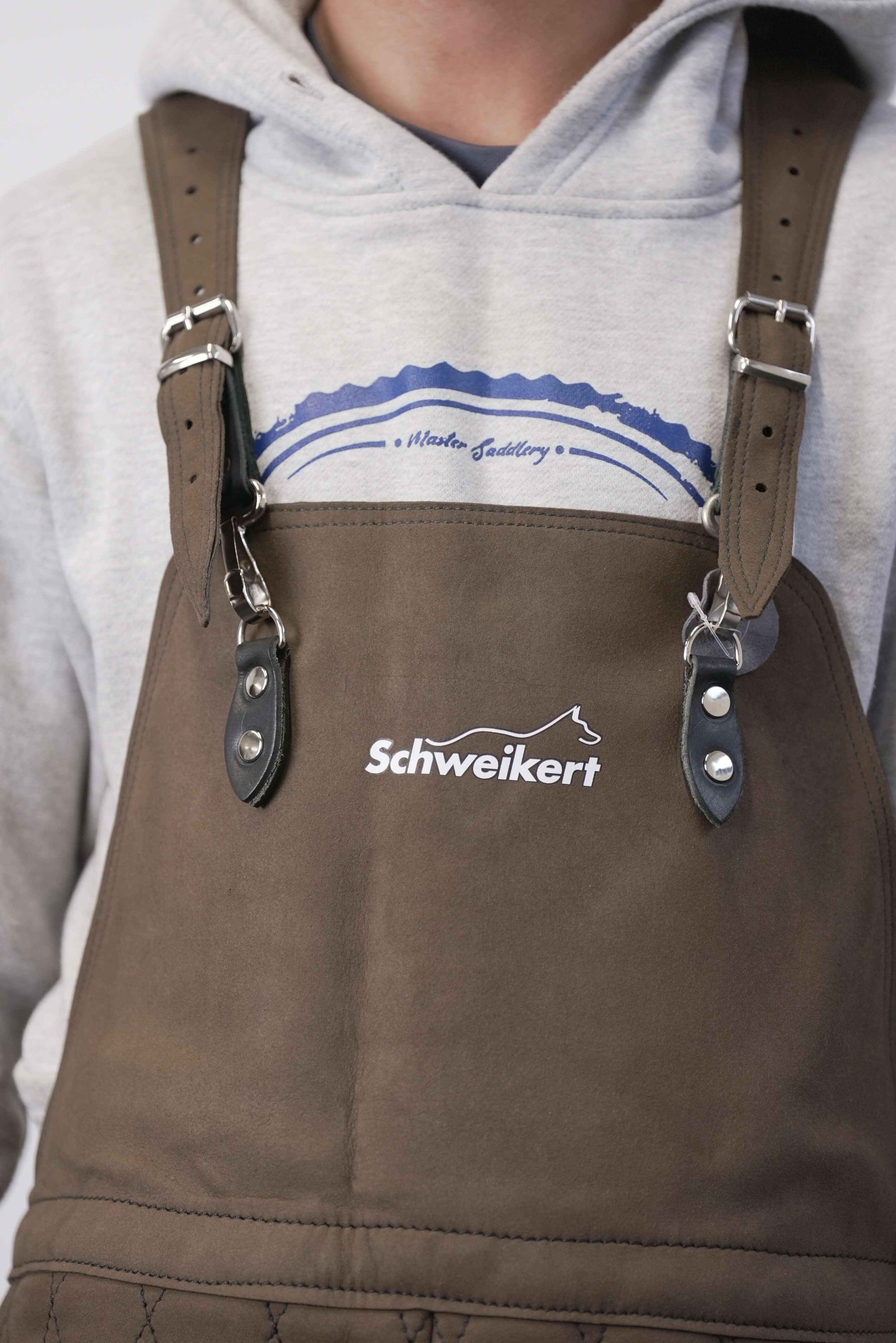 Schweikert Aero Protection Scratch Pants brown straps