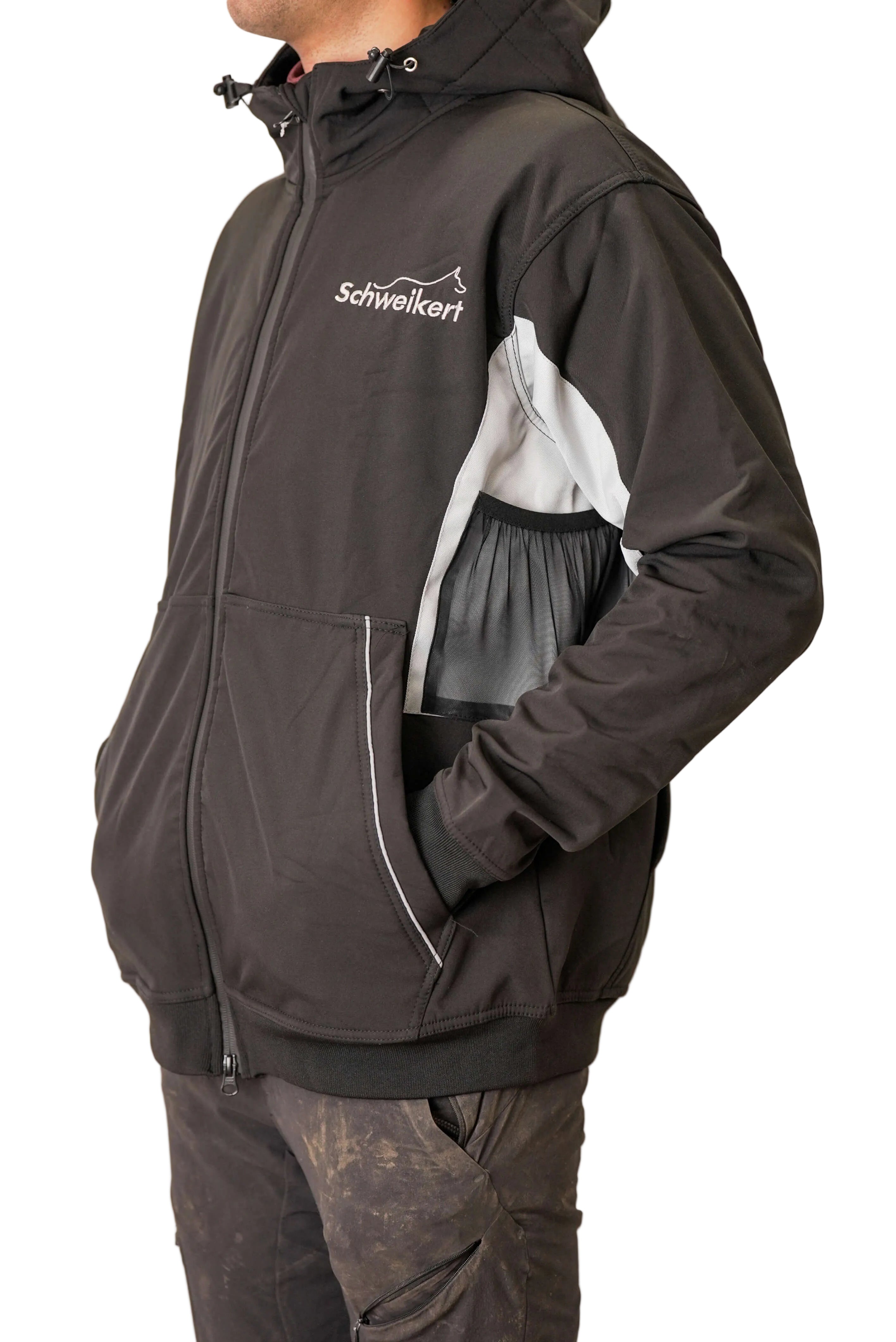 Schweikert All Weather Dog Sport Jacket Unisex Black main