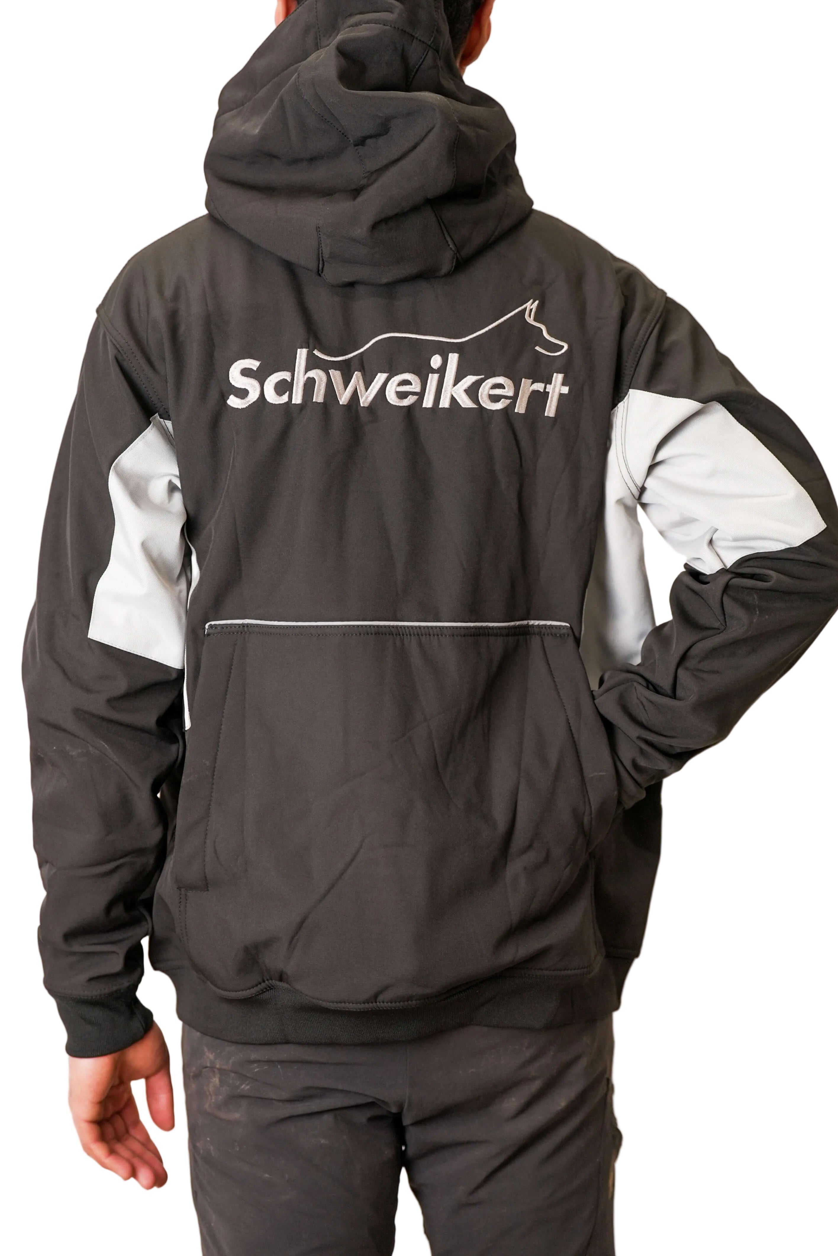 Schweikert All Weather Dog Sport Jacket Unisex Black pocket