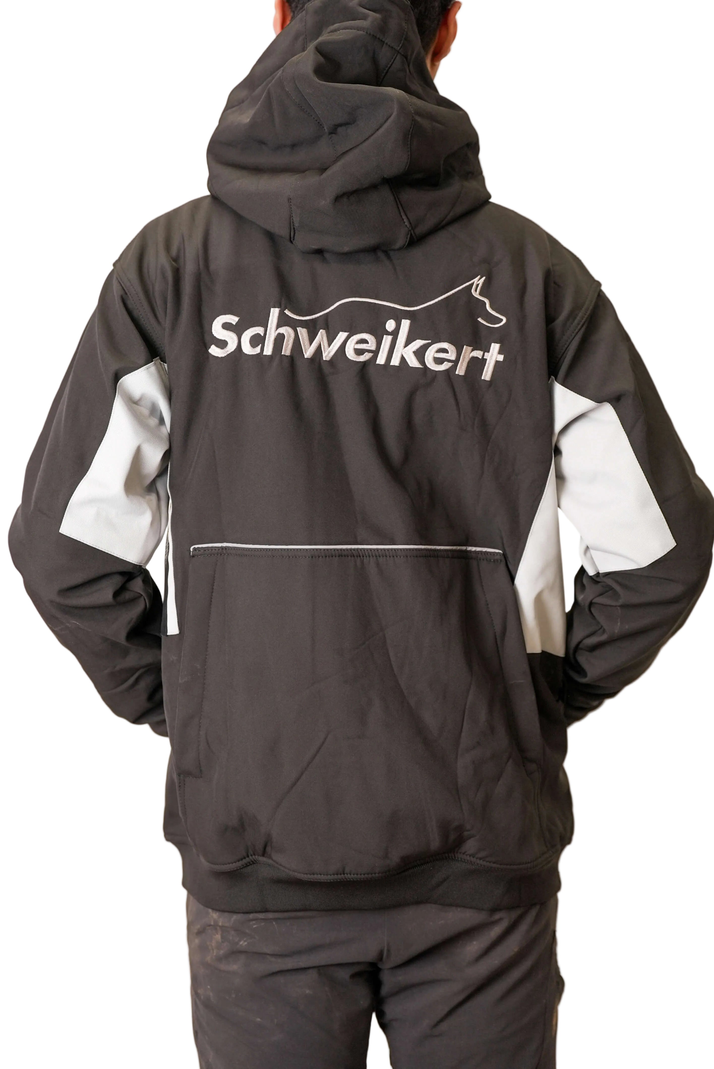 Schweikert All Weather Dog Sport Jacket Unisex Black rear
