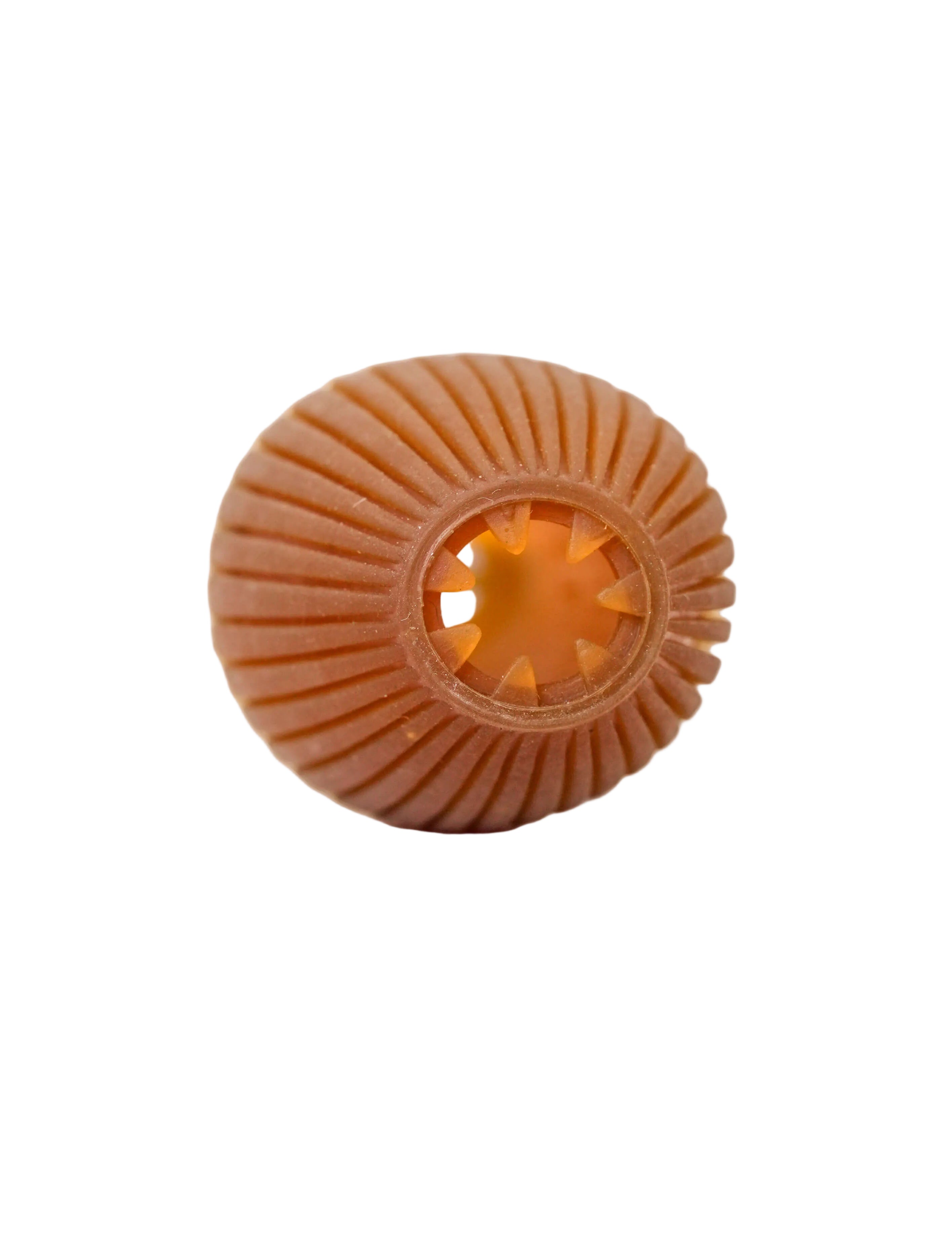 Schweikert Barrel Organic Natural Rubber Treat Dispenser side