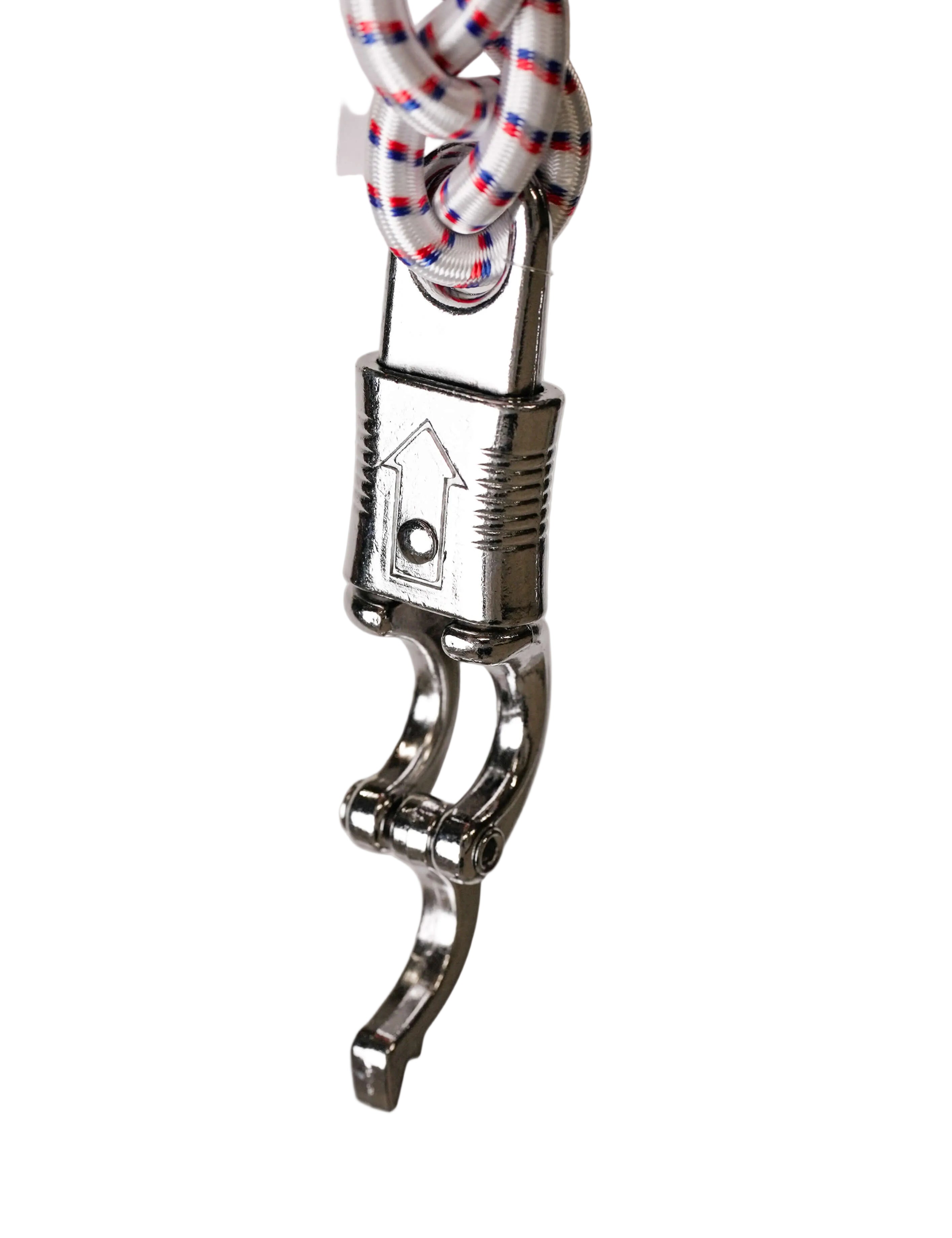 Schweikert Braided Tie Out Bungee Lead stainless steel emergency release hook
