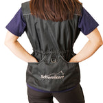 Schweikert Cordura Dog Training Vest Unisex Black pockets