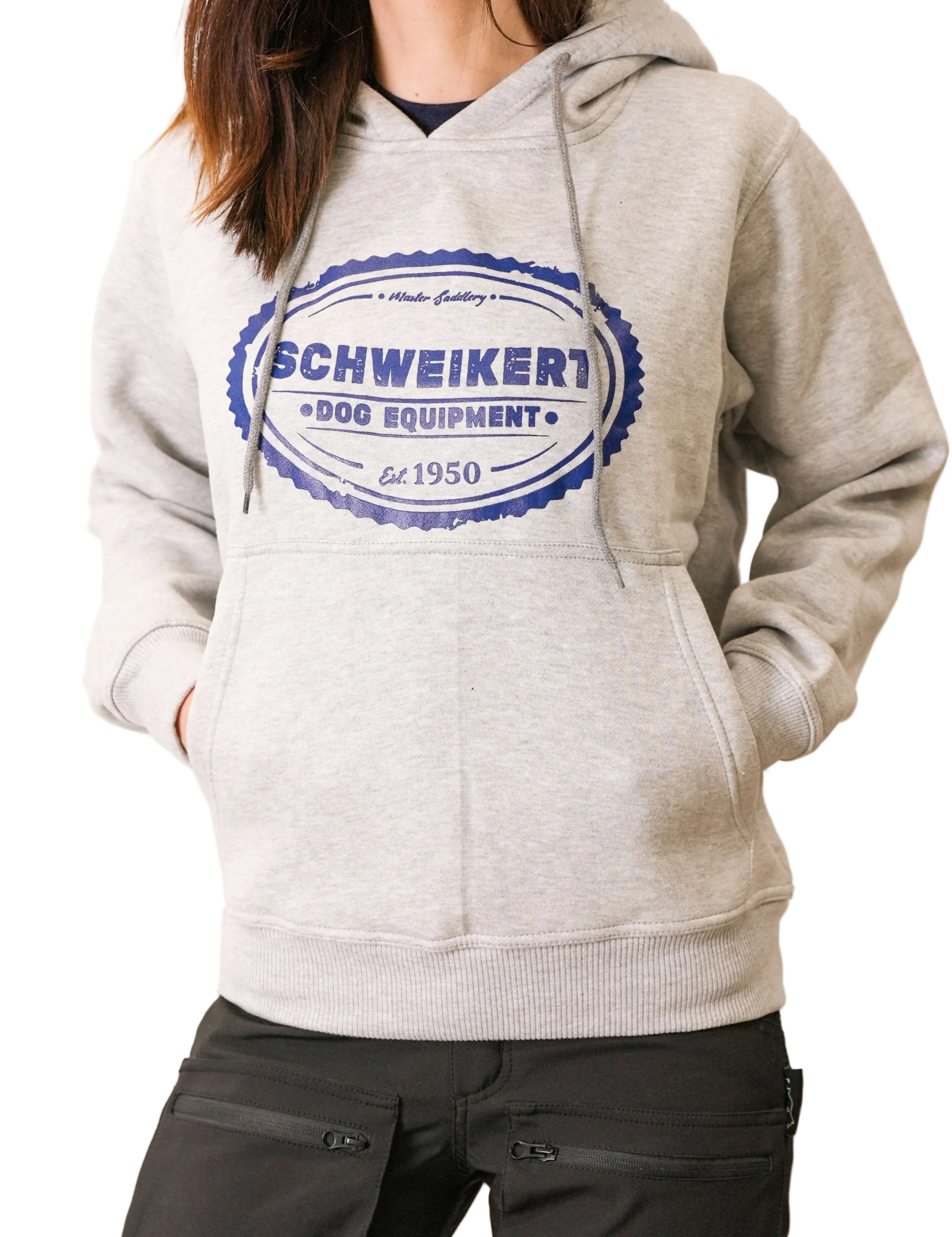 Schweikert Dog Training Hoodie Unisex Grey mai