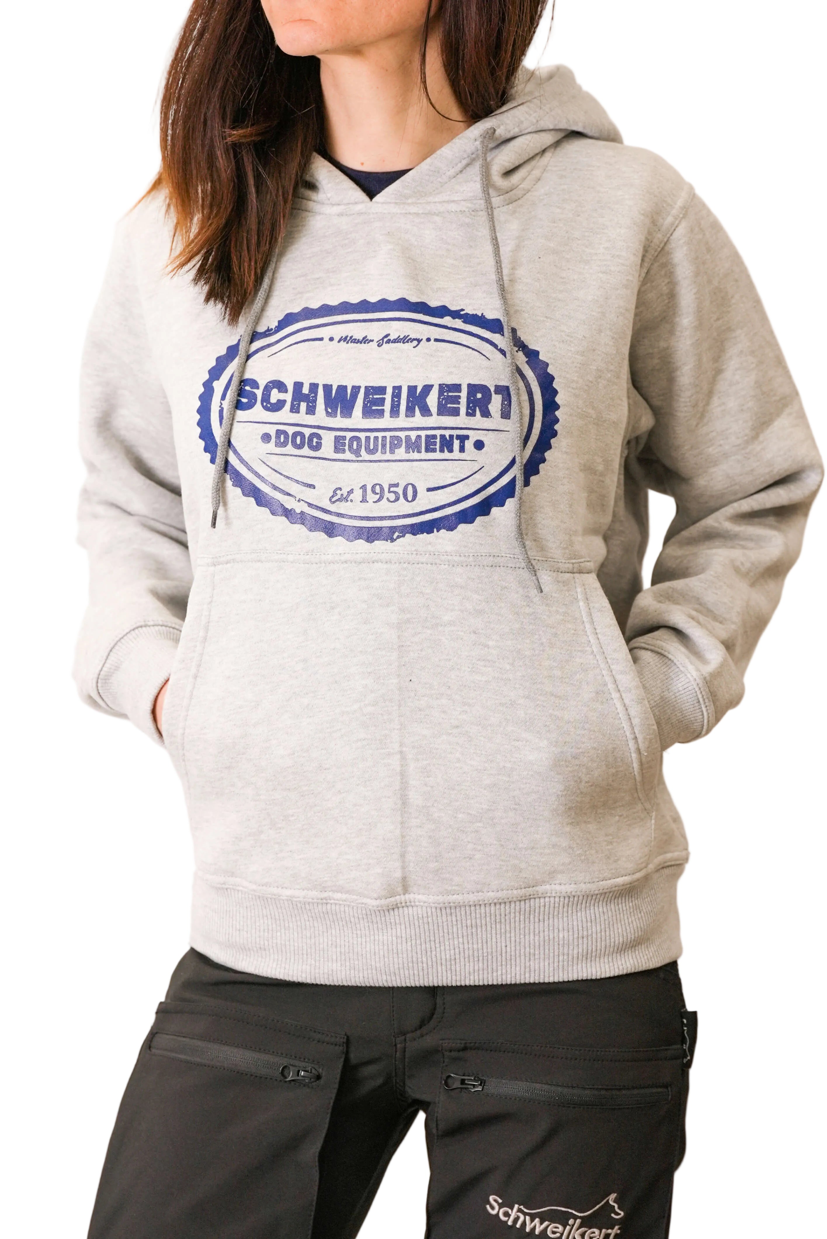 Schweikert Dog Training Hoodie Unisex Grey mai