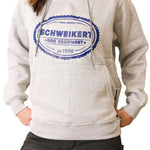 Schweikert Dog Training Hoodie Unisex Grey pockets