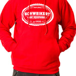 Schweikert Dog Training Hoodie Unisex Red pockets alternate