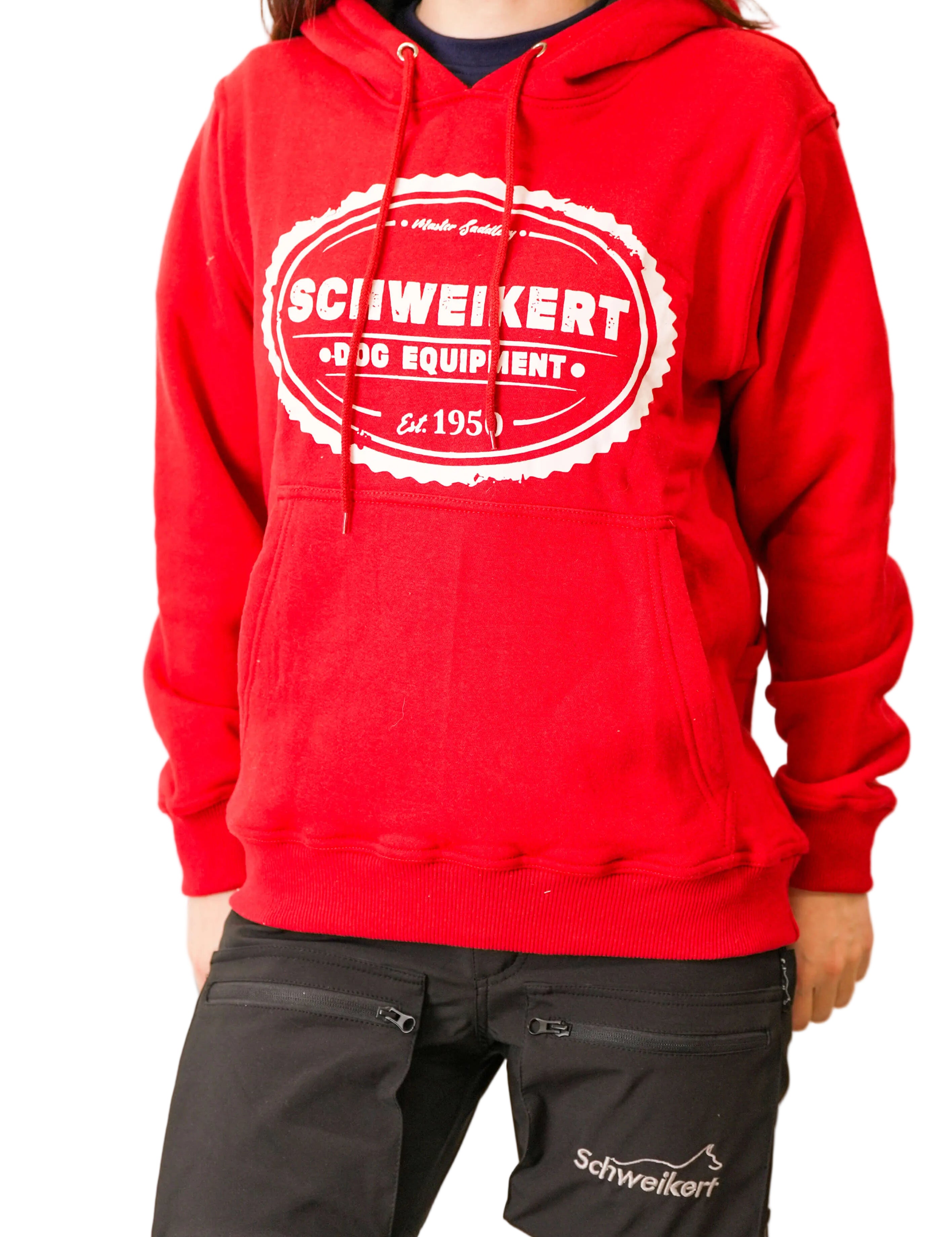 Schweikert Dog Training Hoodie Unisex Red main