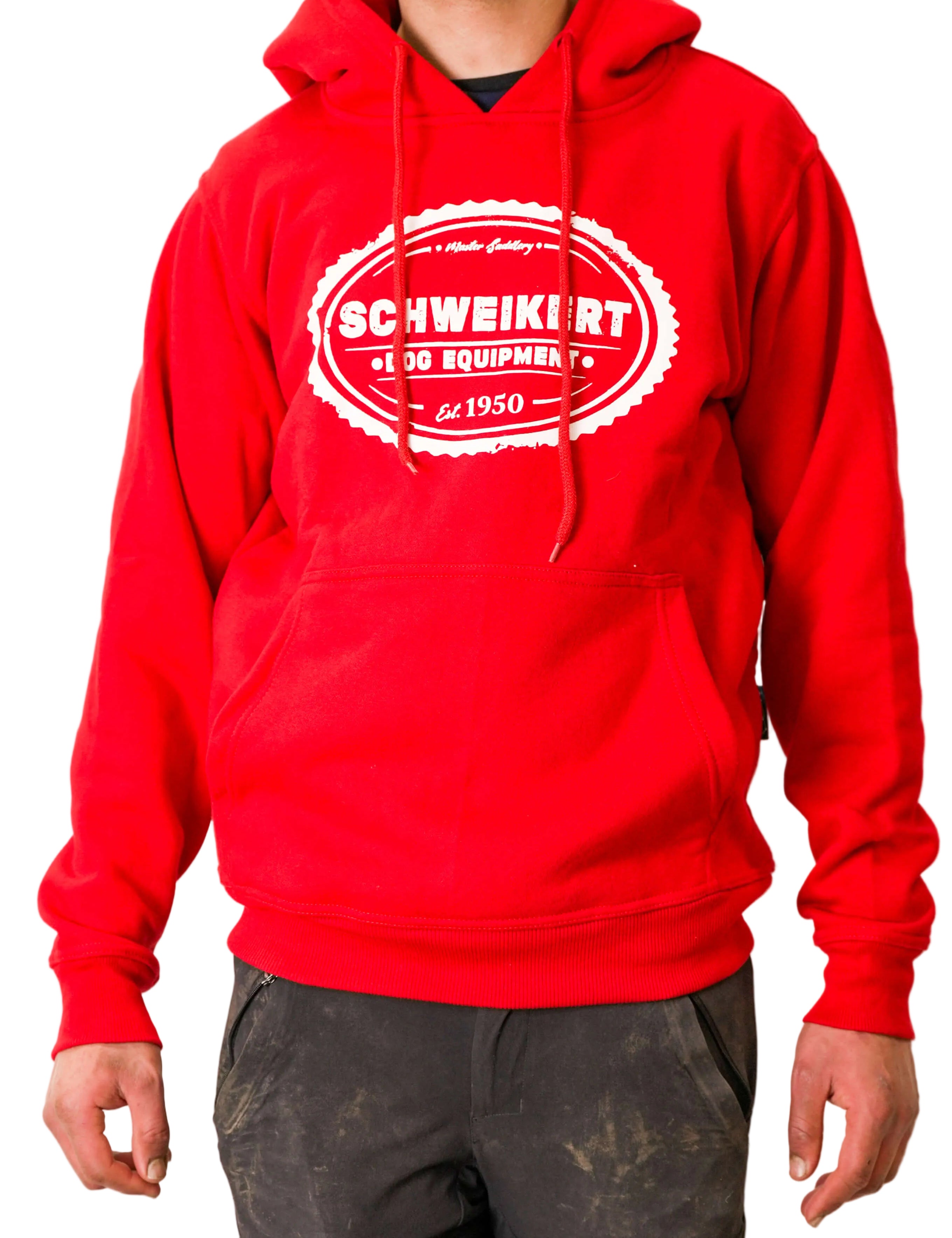 Schweikert Dog Training Hoodie Unisex Red main alternate