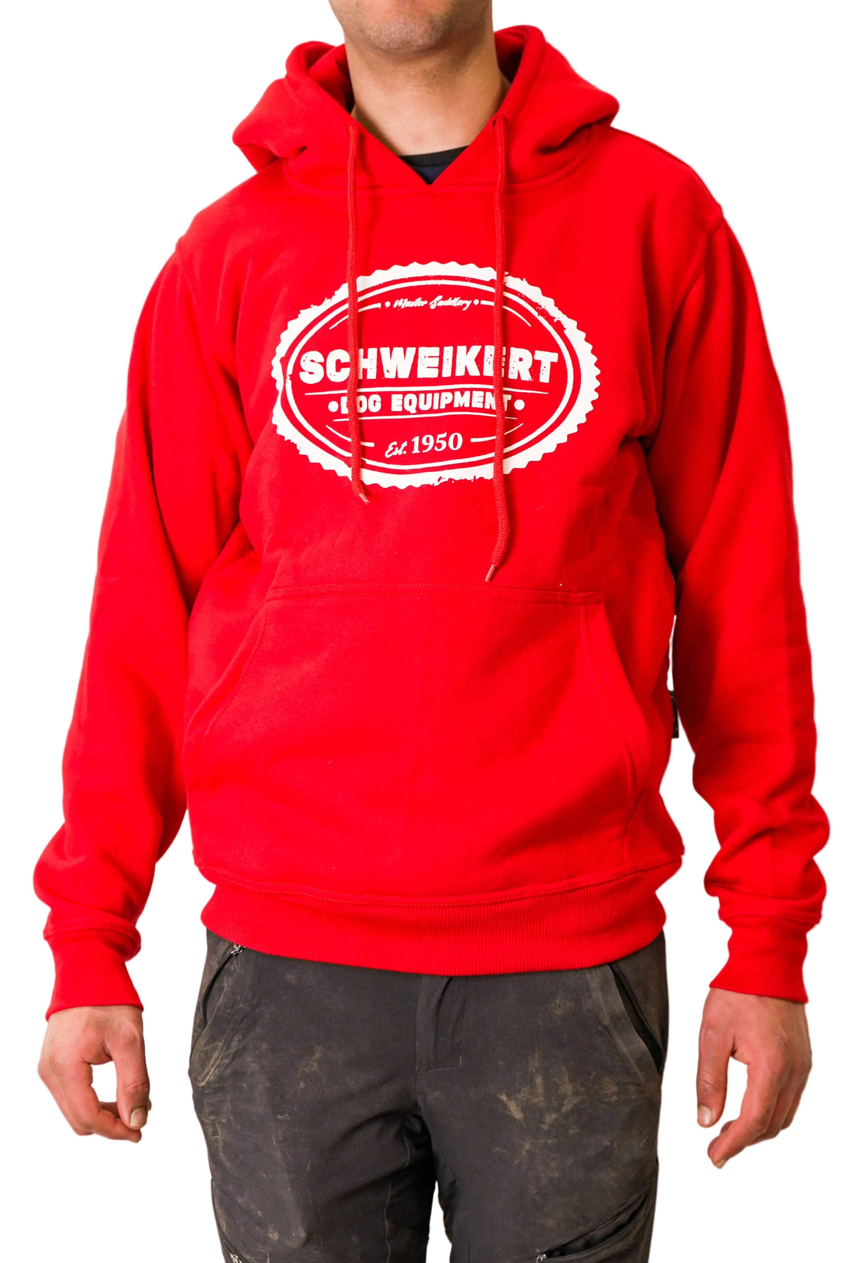 Schweikert Dog Training Hoodie Unisex Red main alternate