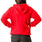Schweikert Dog Training Hoodie Unisex Red rear pockets