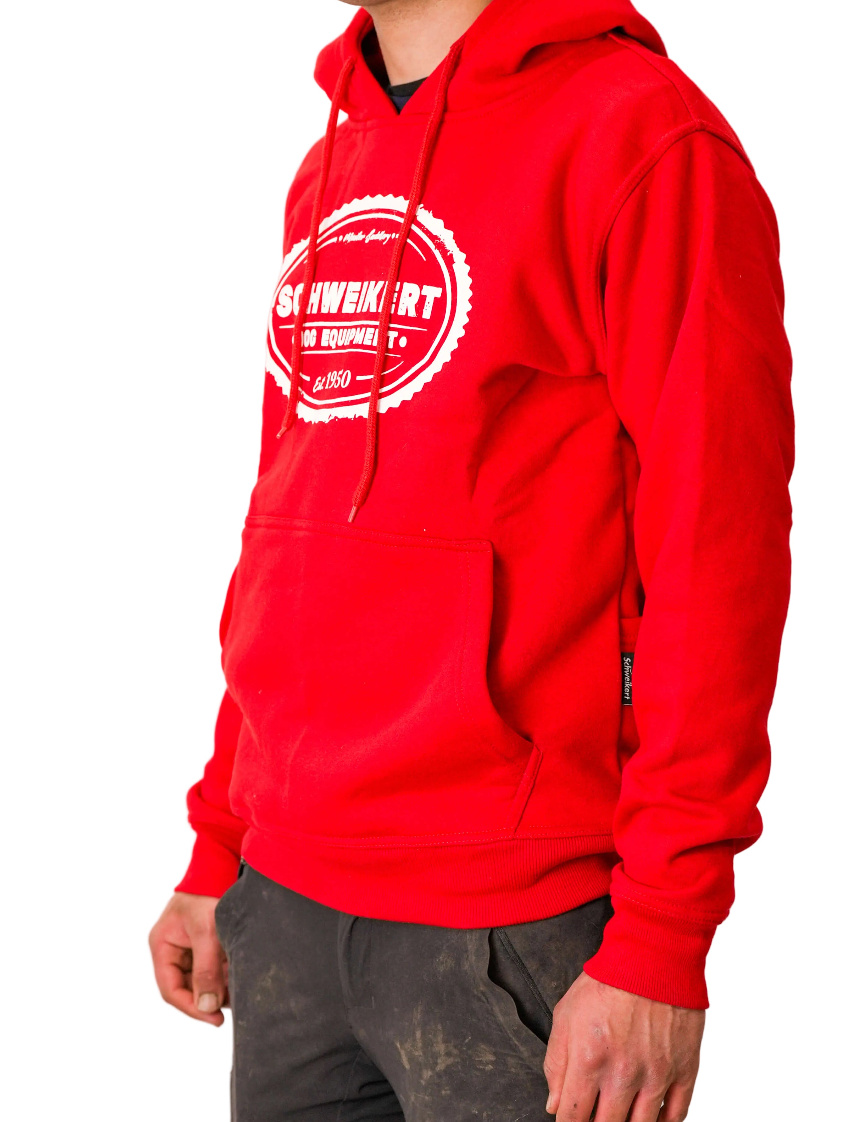 Schweikert Dog Training Hoodie Unisex Red side alternate