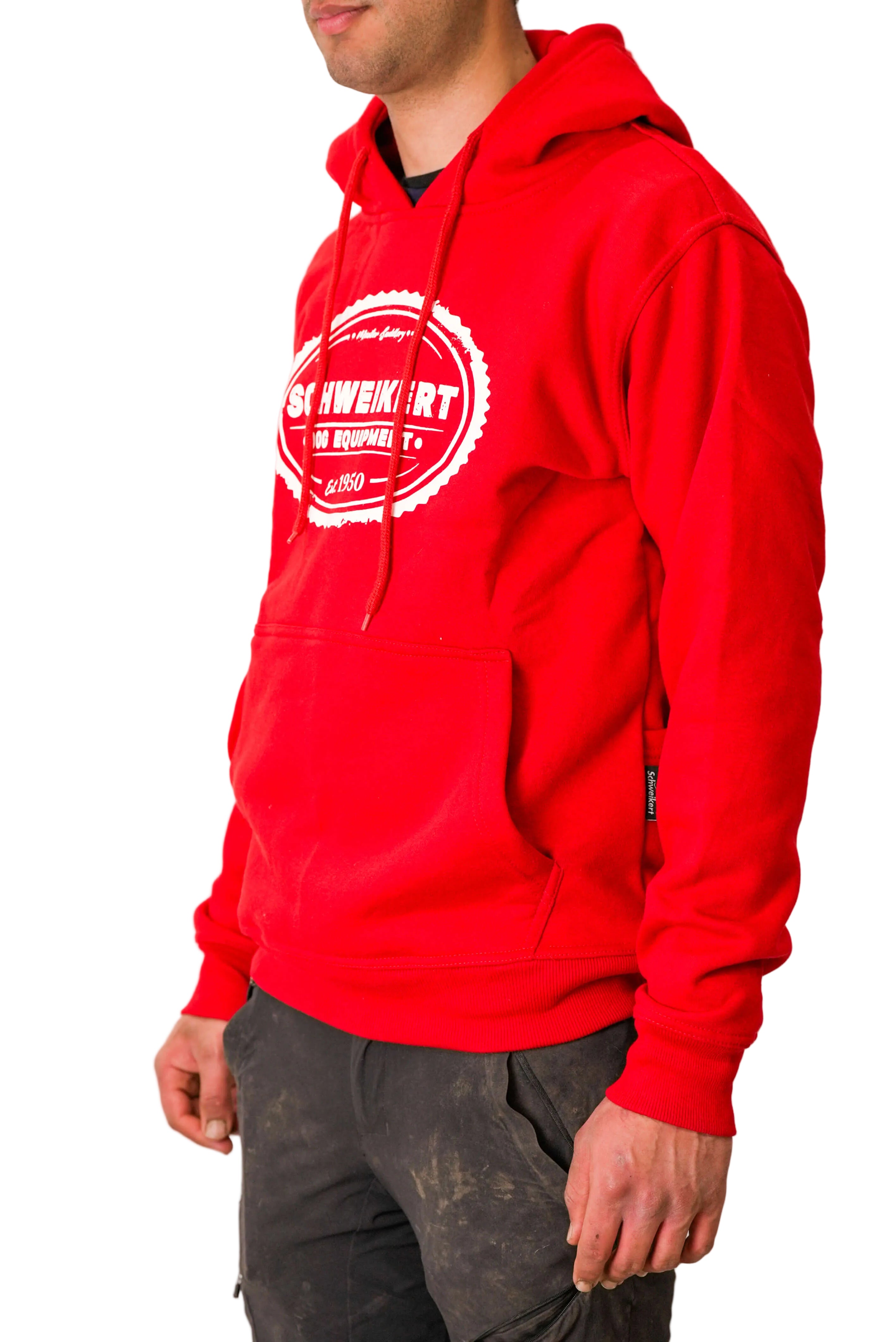 Schweikert Dog Training Hoodie Unisex Red side alternate