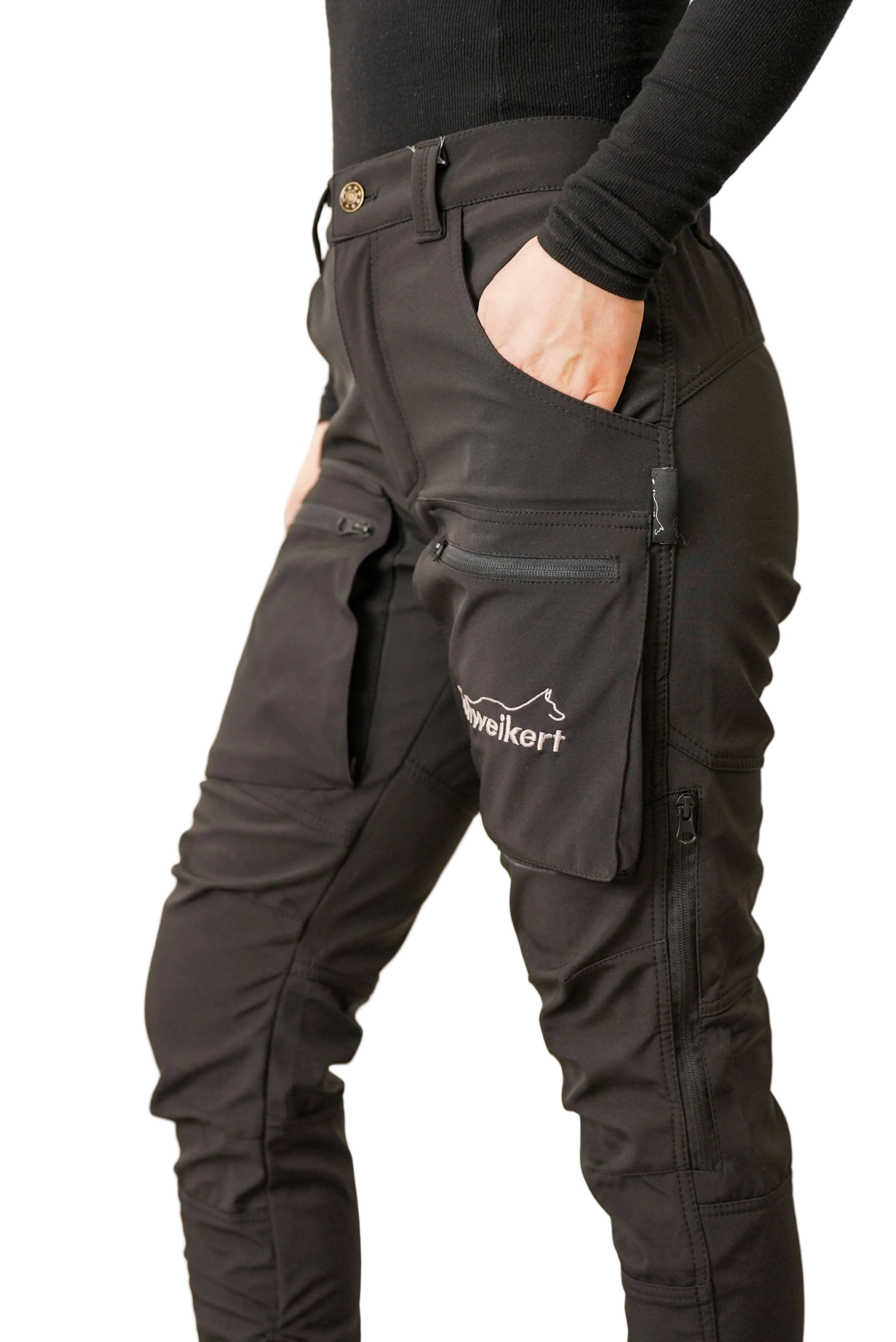 Schweikert Dog Training Trousers Unisex Black side 1