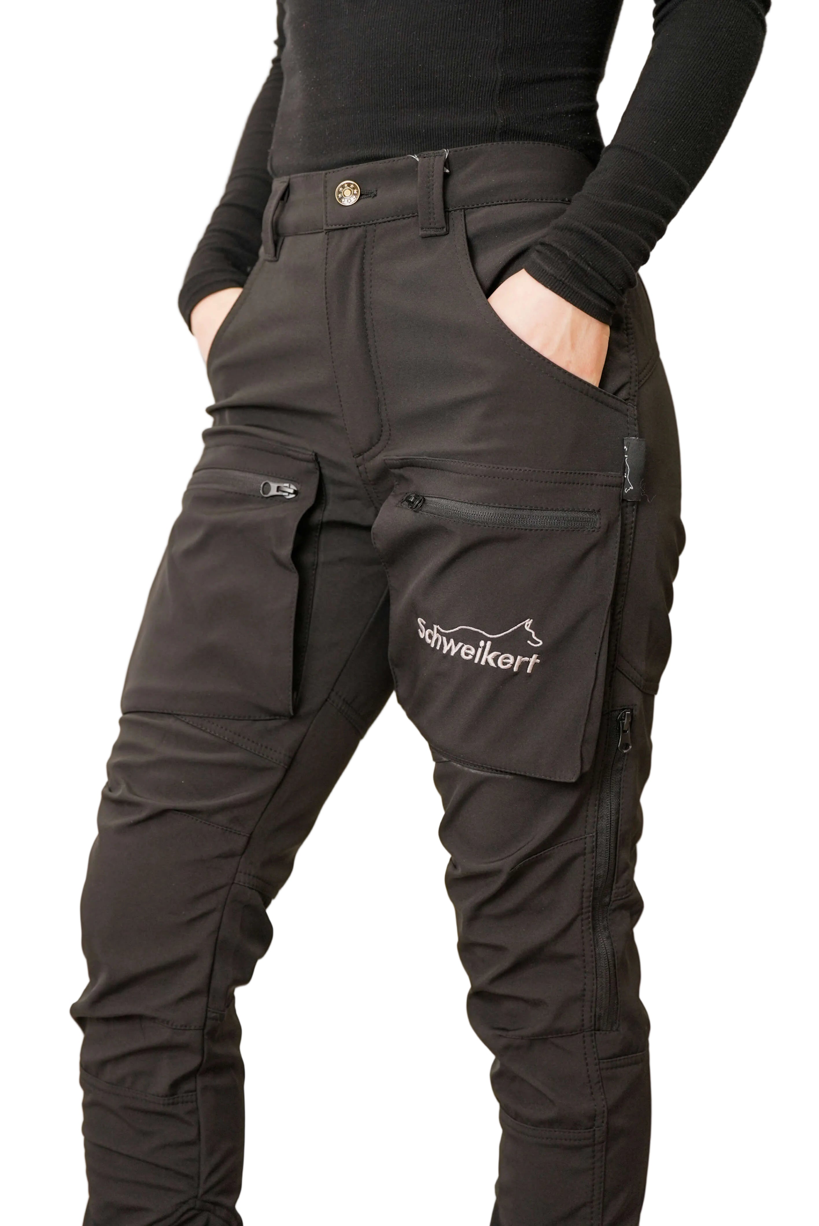 Schweikert Dog Training Trousers Unisex Black side 2