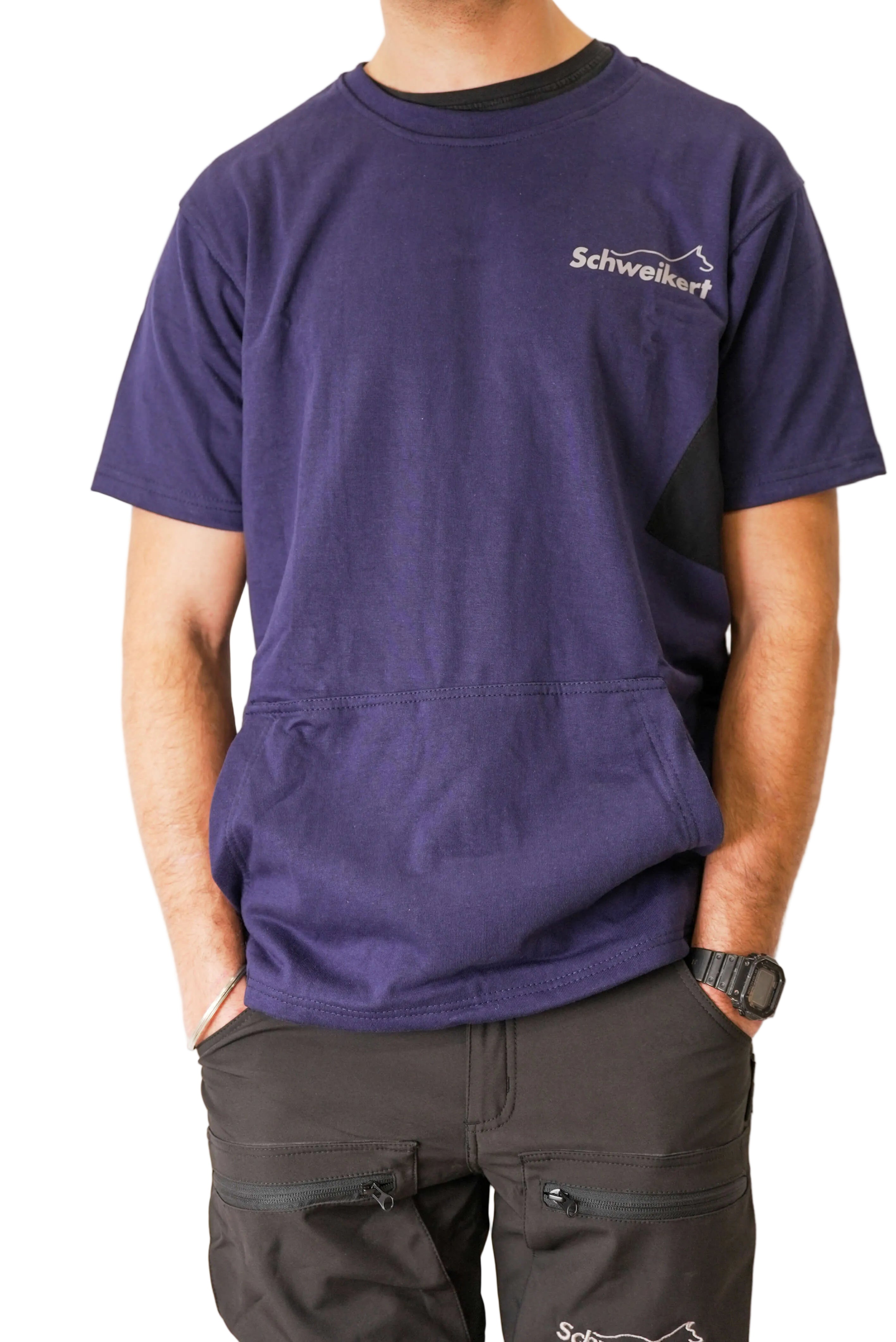 Schweikert Dog Training T-Shirt Unisex Navy front alternate