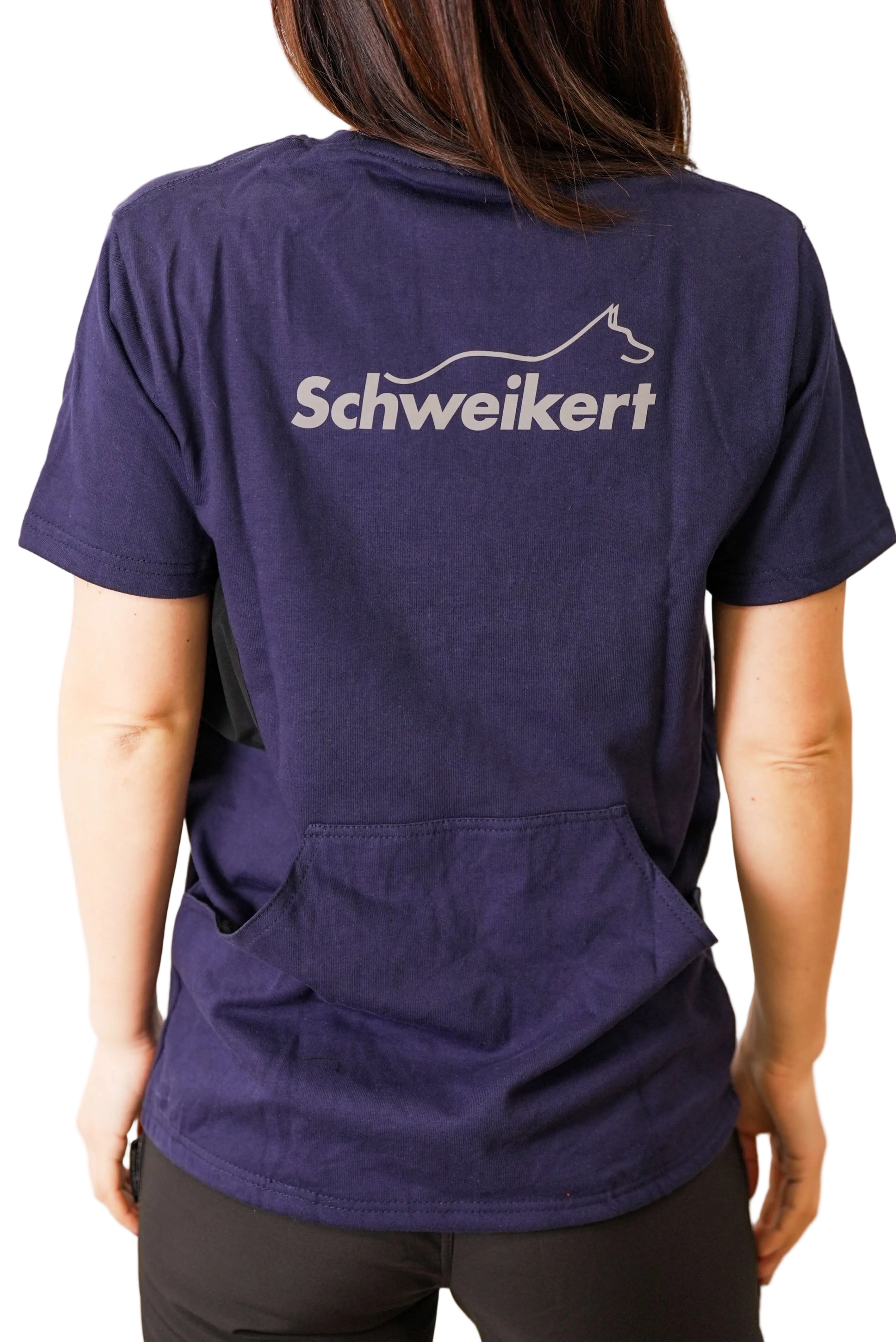 Schweikert Dog Training T-Shirt Unisex Navy rear