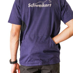 Schweikert Dog Training T-Shirt Unisex Navy rear alternate pockets