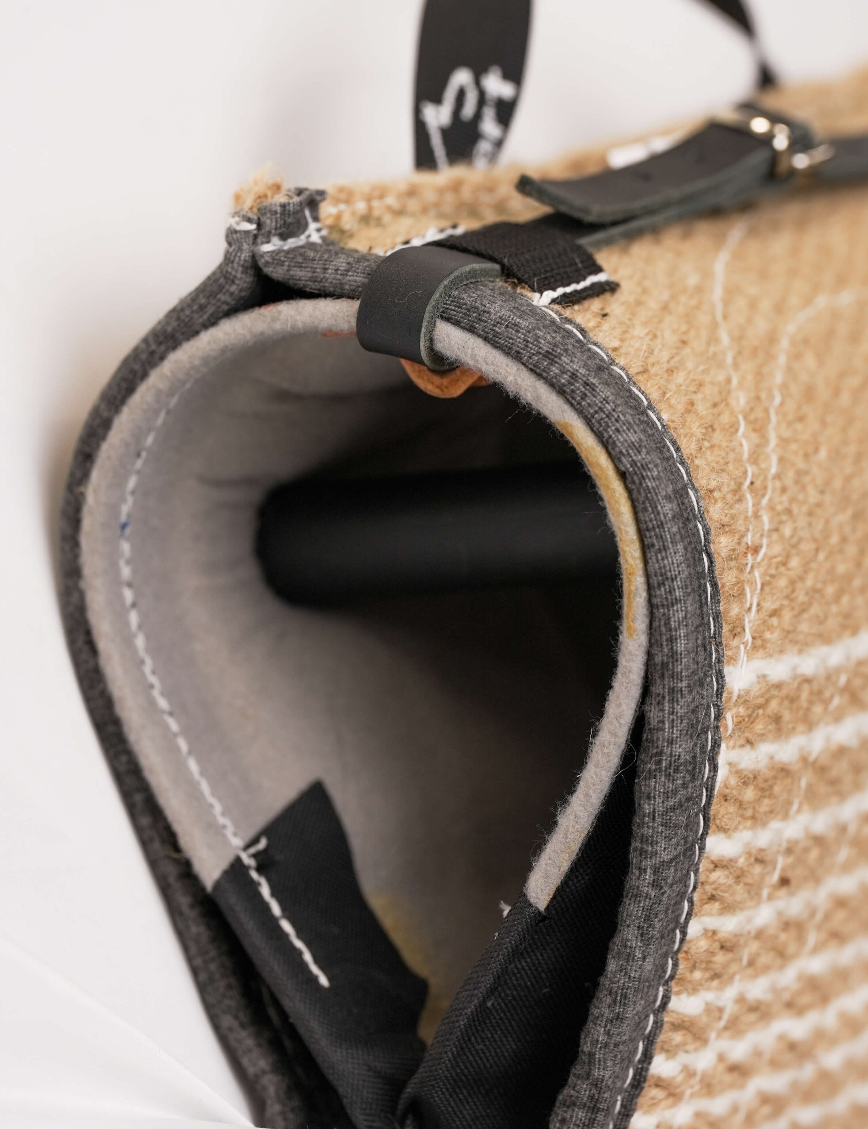 Schweikert Forearm Bite Pad with Jute Cover grip