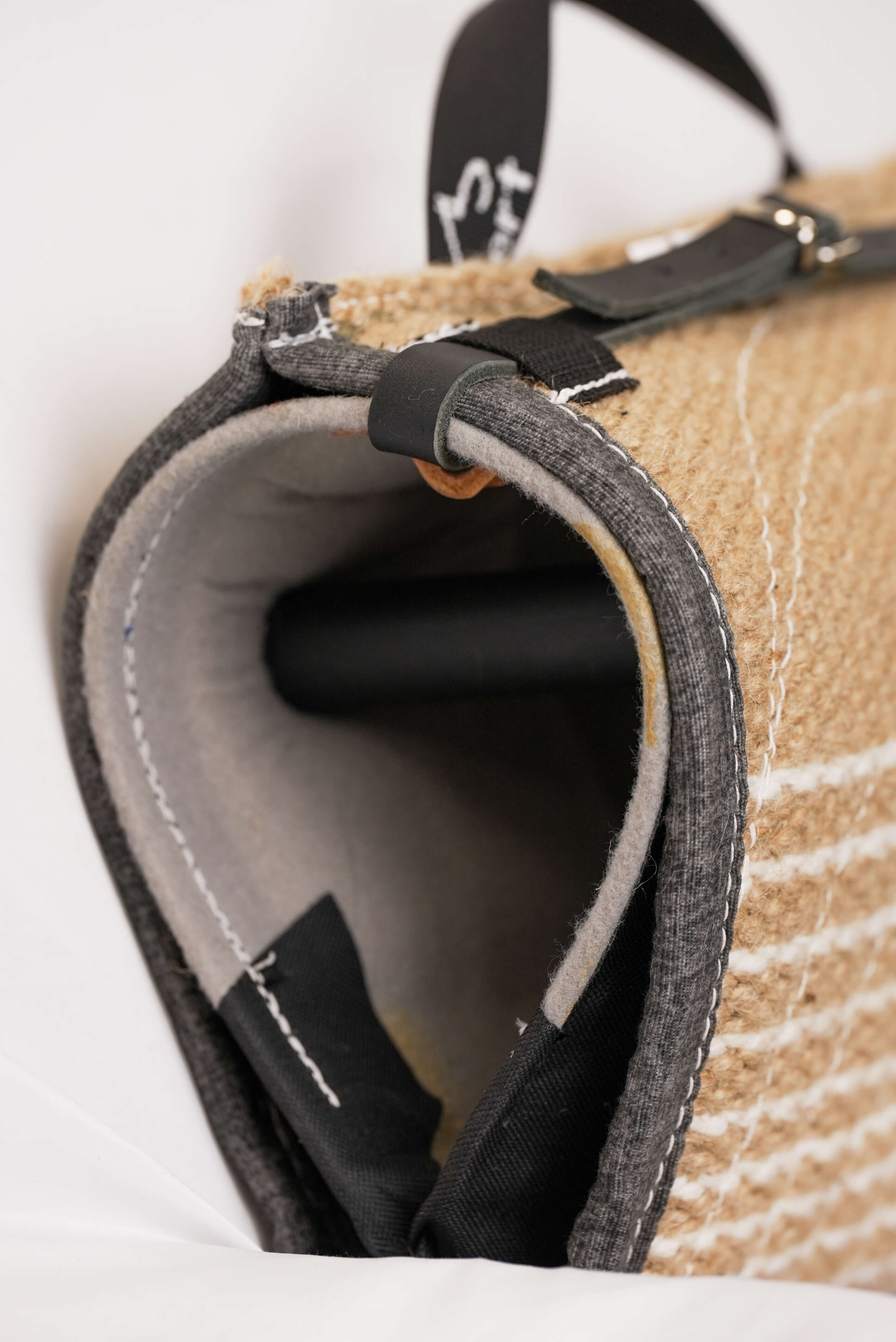 Schweikert Forearm Bite Pad with Jute Cover grip