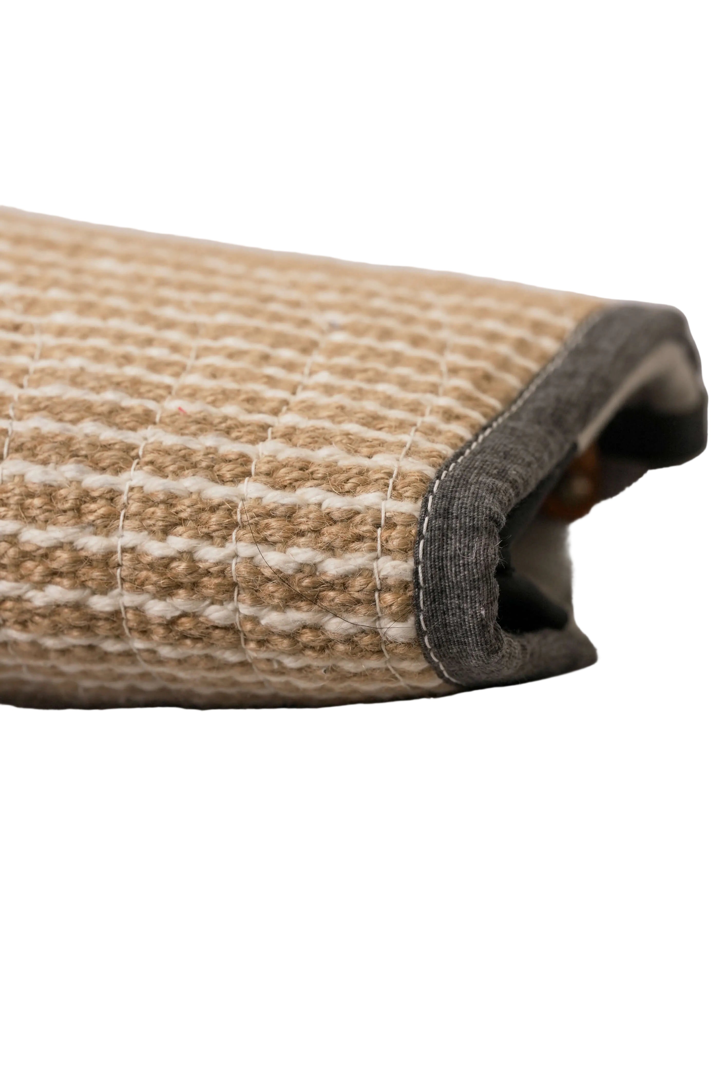 Schweikert Forearm Bite Pad with Jute Cover side