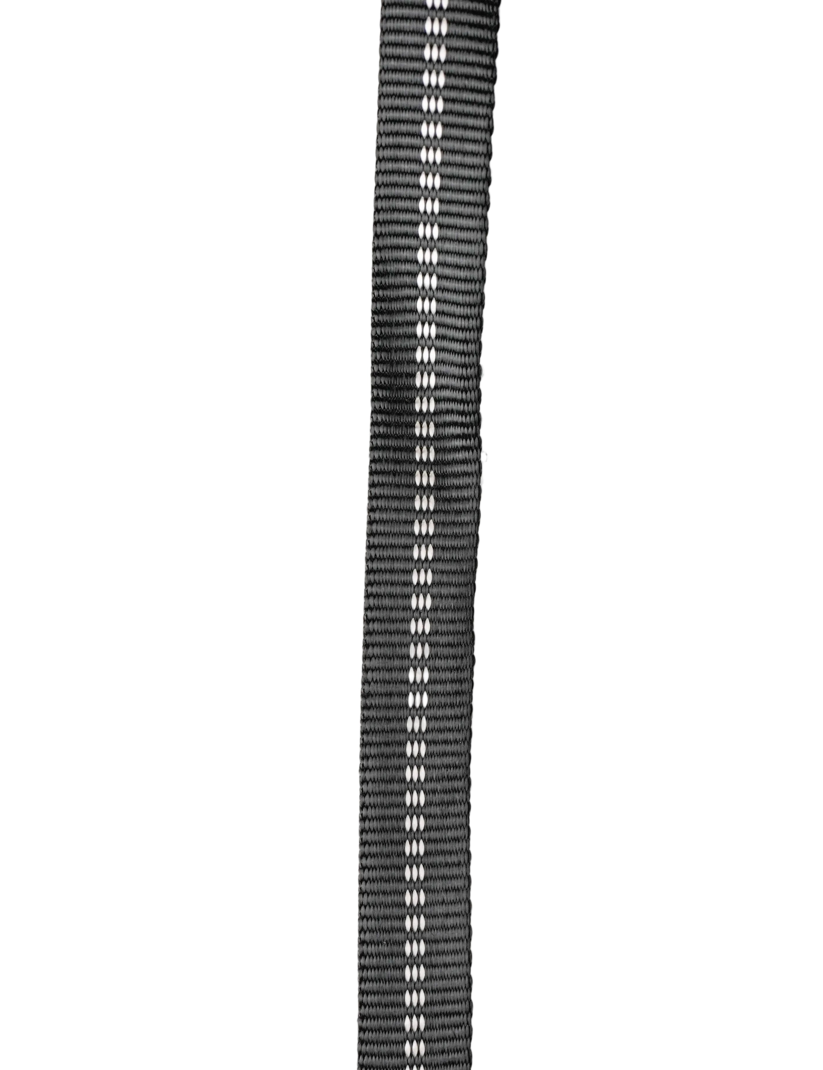 Schweikert Hose-Webbing Lead Black-White 16 mm Open End material