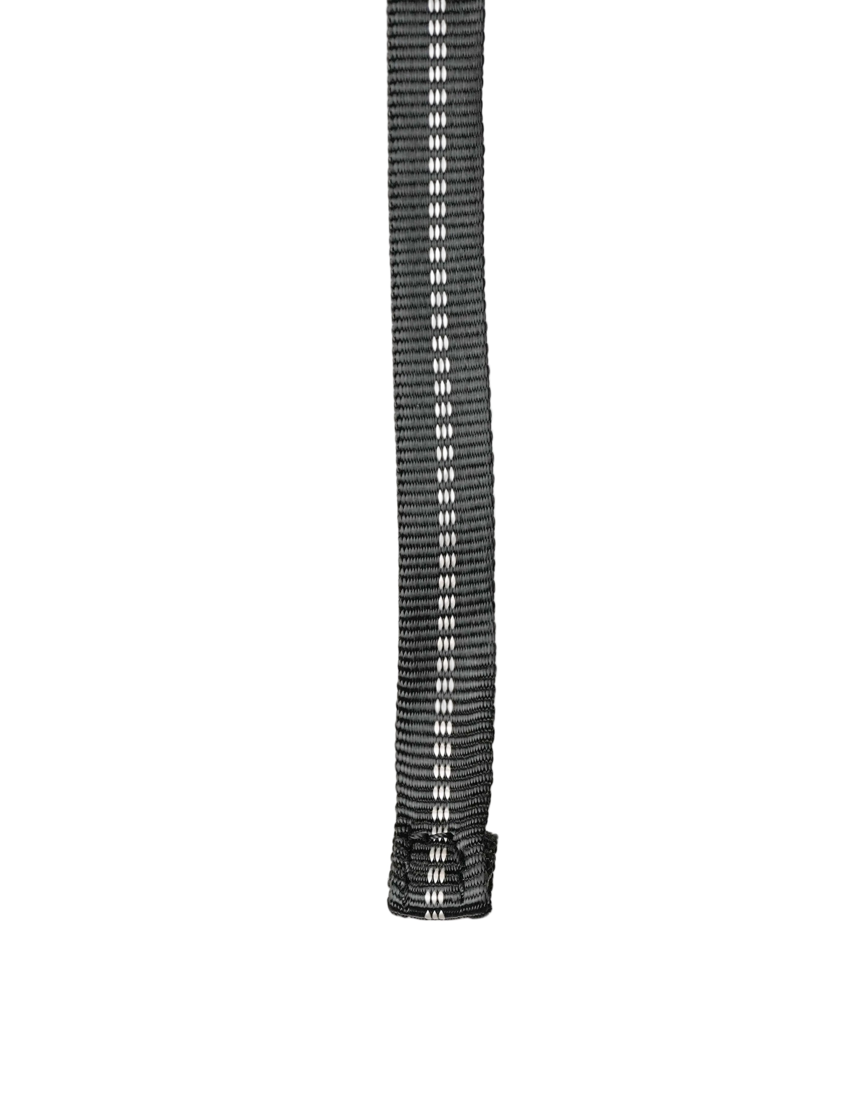 Schweikert Hose-Webbing Lead Black-White 19 mm Open End grip