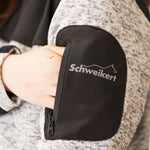 Schweikert Hybrid Dog Sport Jacket Unisex Grey & Black pocket open