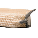Schweikert "Jim" Jute Bite Pad with 3 Grips bottom angle