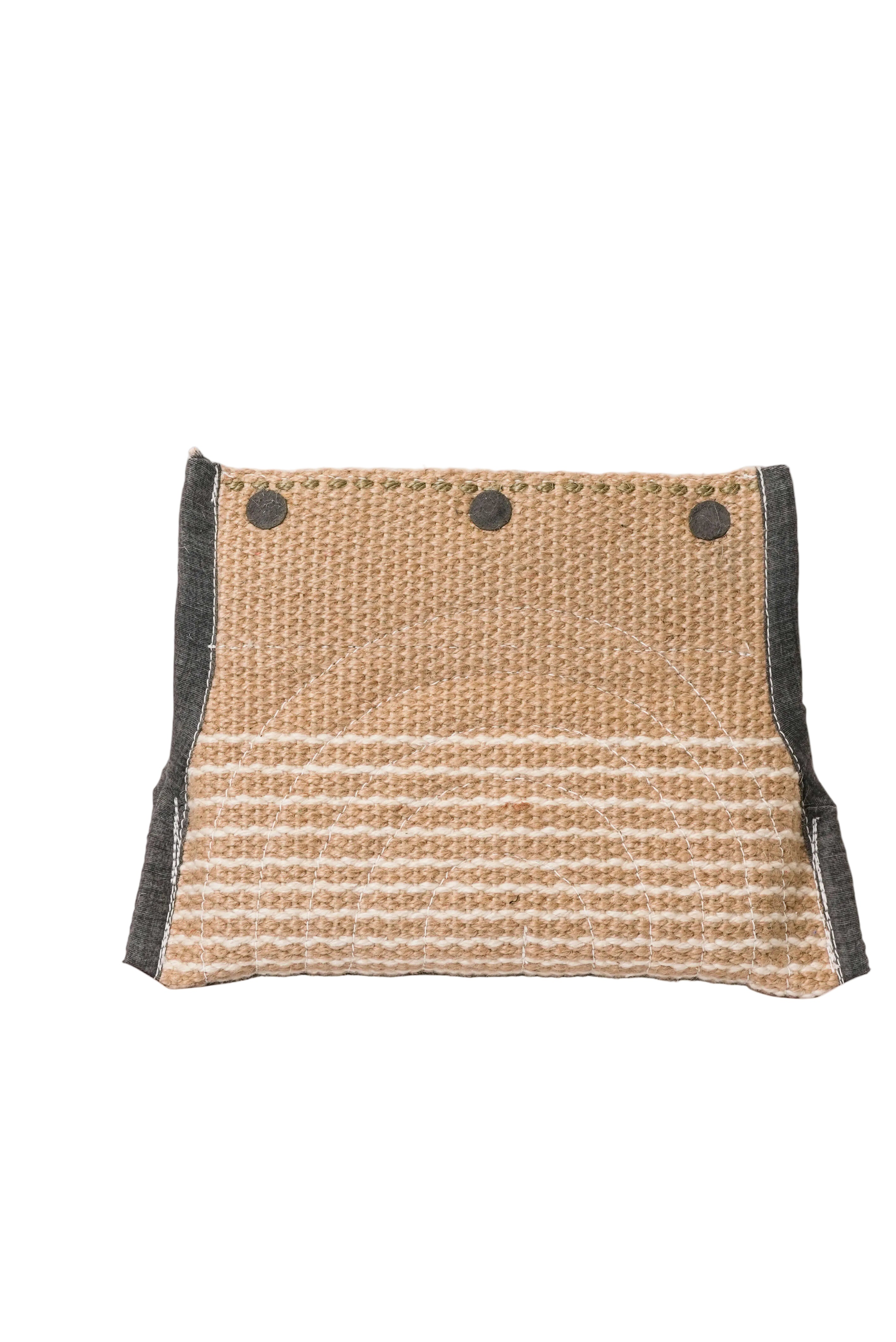 Schweikert "Jim" Jute Bite Pad with 3 Grips main