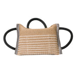 Schweikert Jute Bite Pad with 3 Handles front