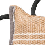 Schweikert Jute Bite Pad with 3 Handles strong stitching