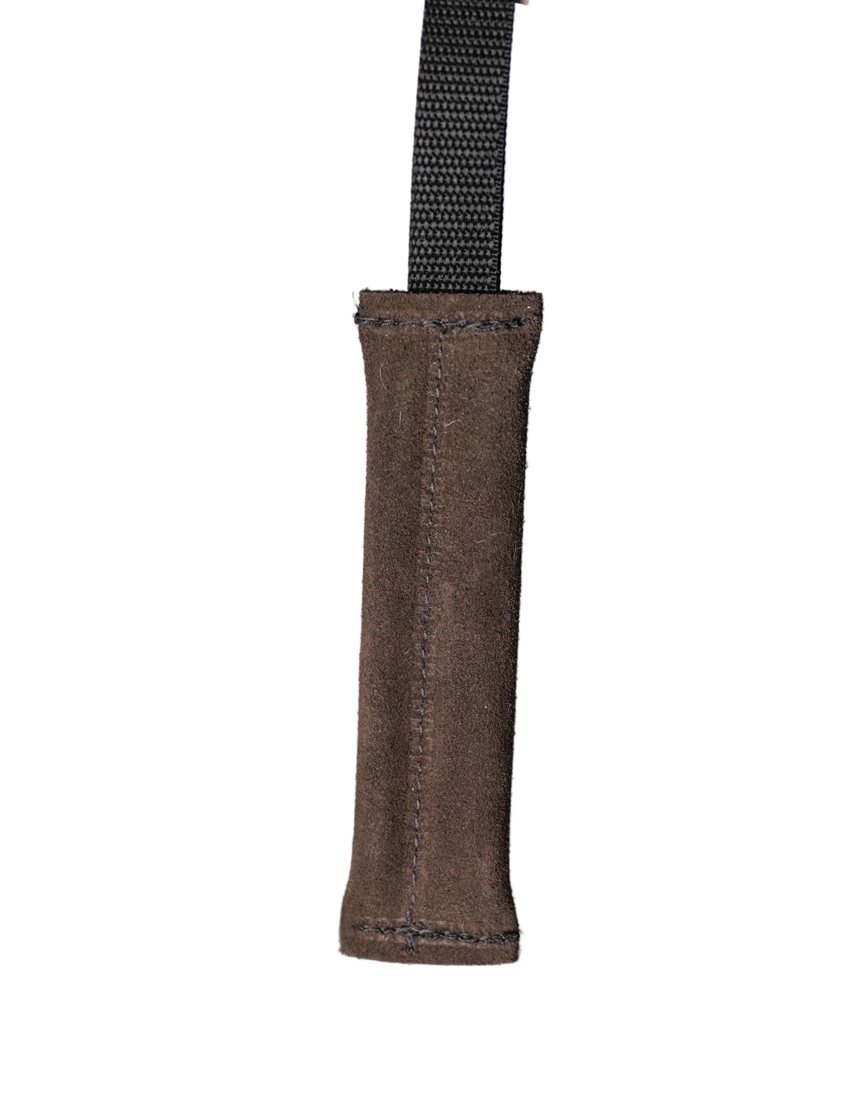 Schweikert Leather Puppy Tug with One Loop Handle Brown 15 cm version