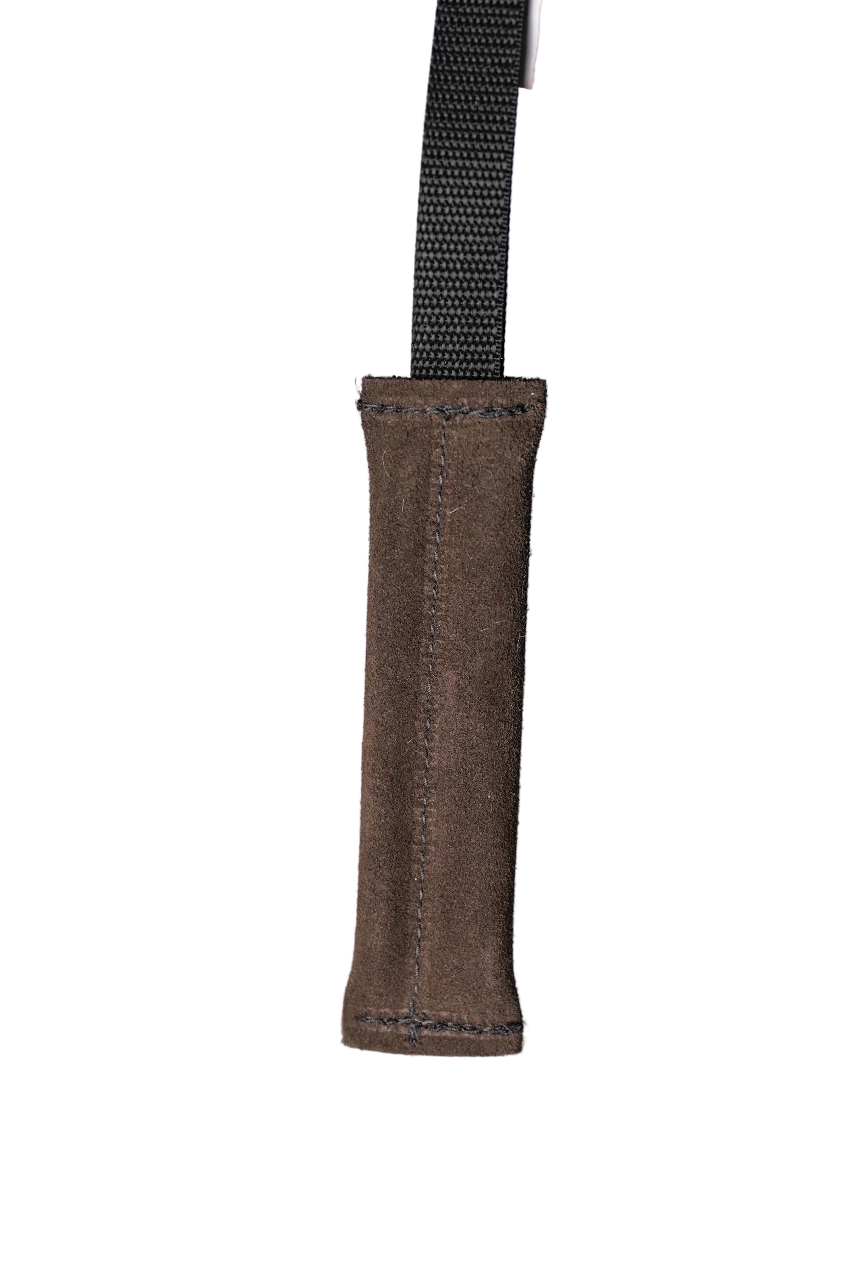 Schweikert Leather Puppy Tug with One Loop Handle Brown 15 cm version