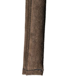 Schweikert Leather Puppy Tug with One Loop Handle Brown material