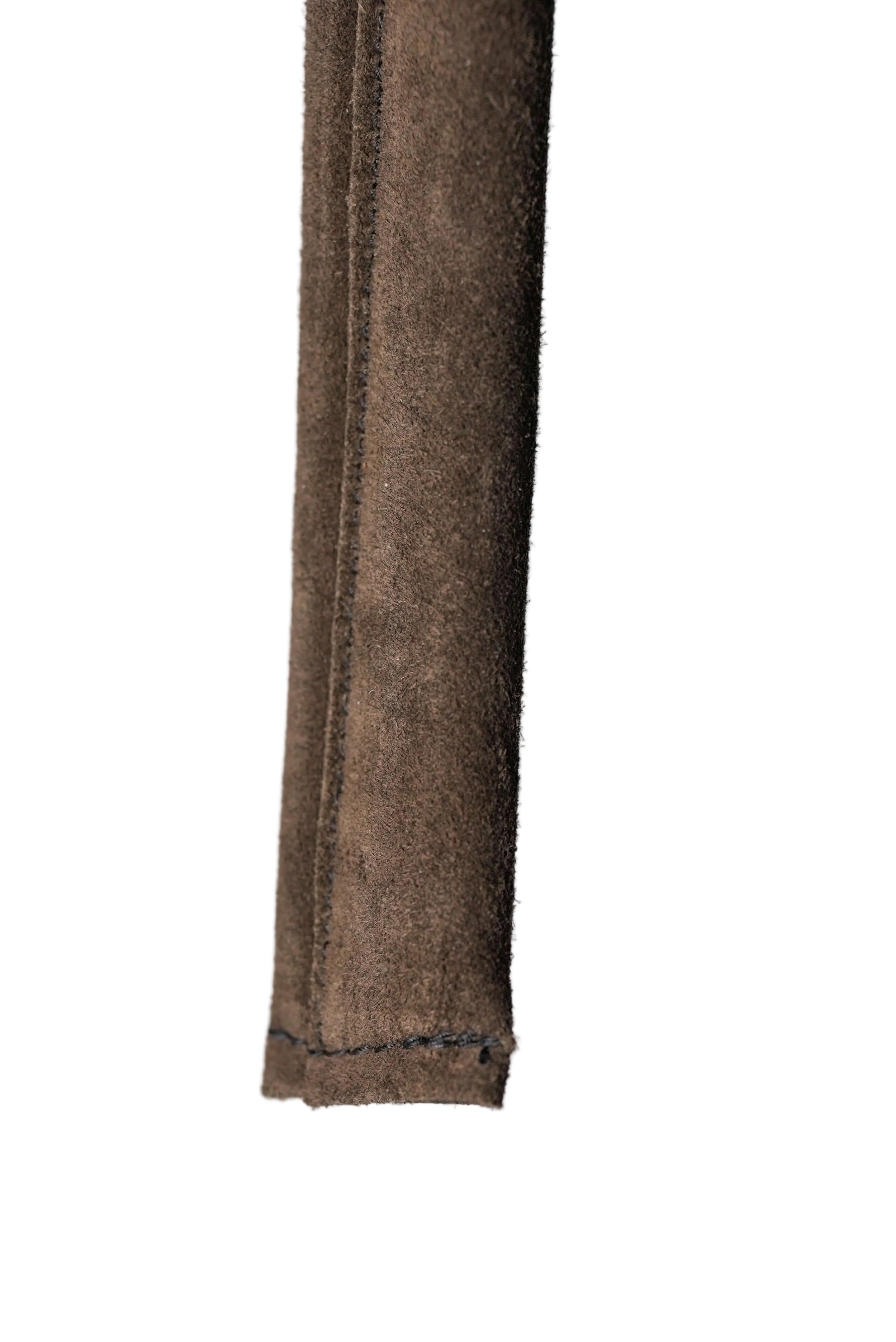 Schweikert Leather Puppy Tug with One Loop Handle Brown material