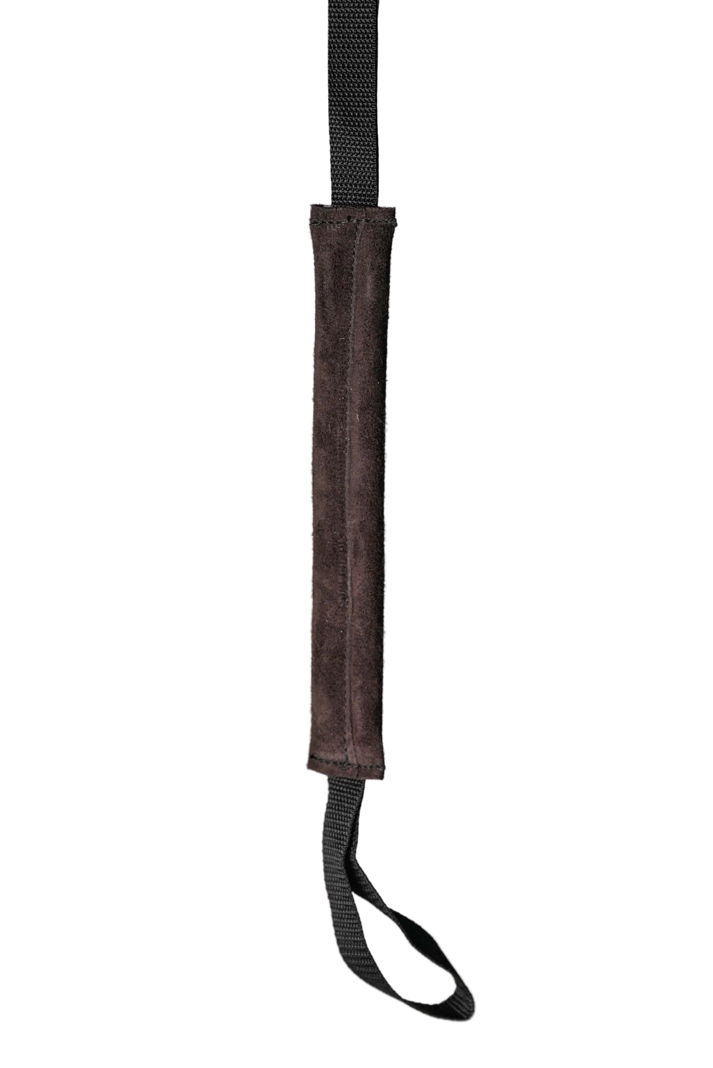 Schweikert Leather Puppy Tug with Two Loop Handles Brown 25cm main