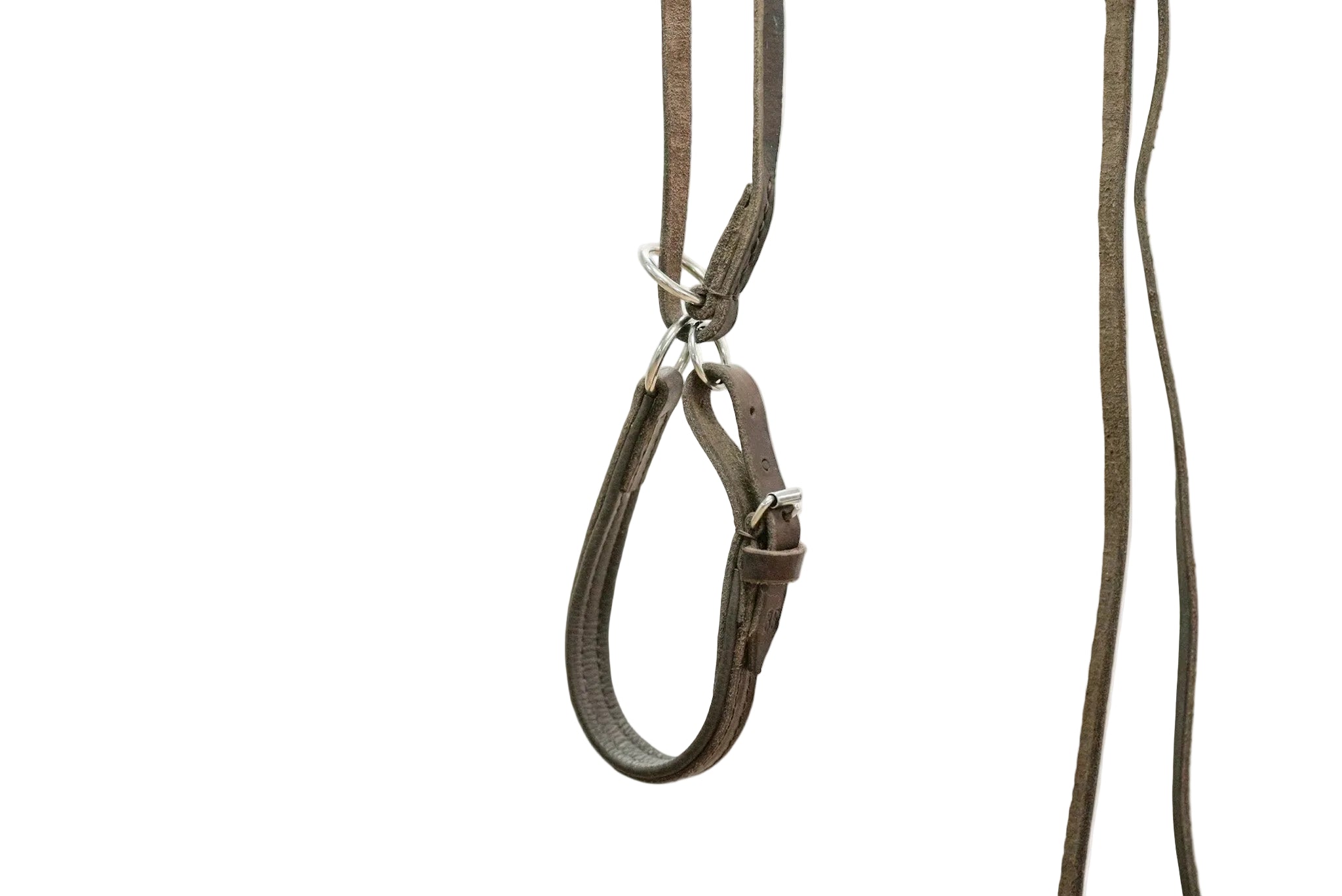 Schweikert Leather Quick Release Lead 18mm 16mm 175 cm Brown main