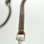Schweikert Leather Quick Release Lead with Patented Hook hand stitching