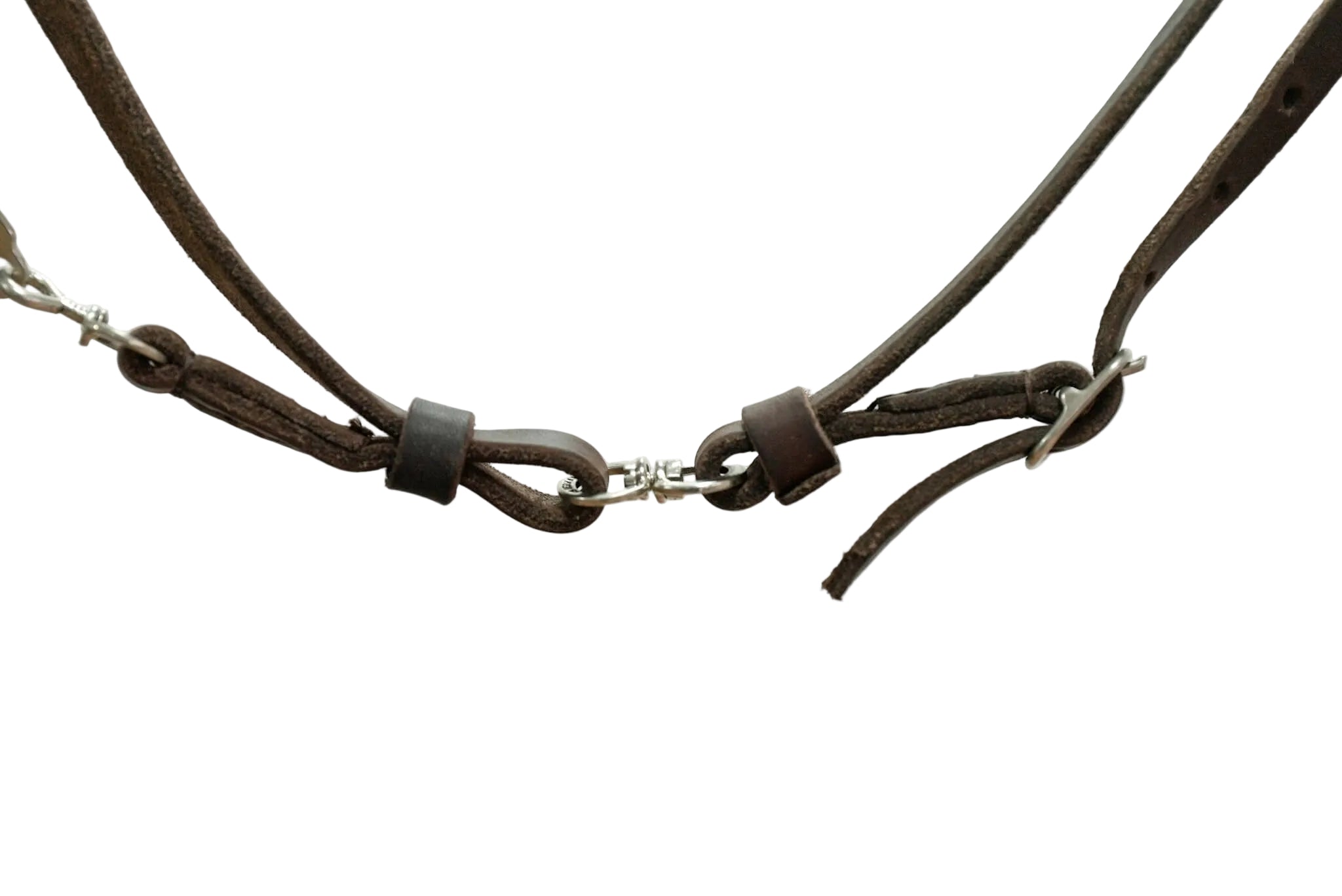 Schweikert Leather Quick Release Lead with Patented Hook body