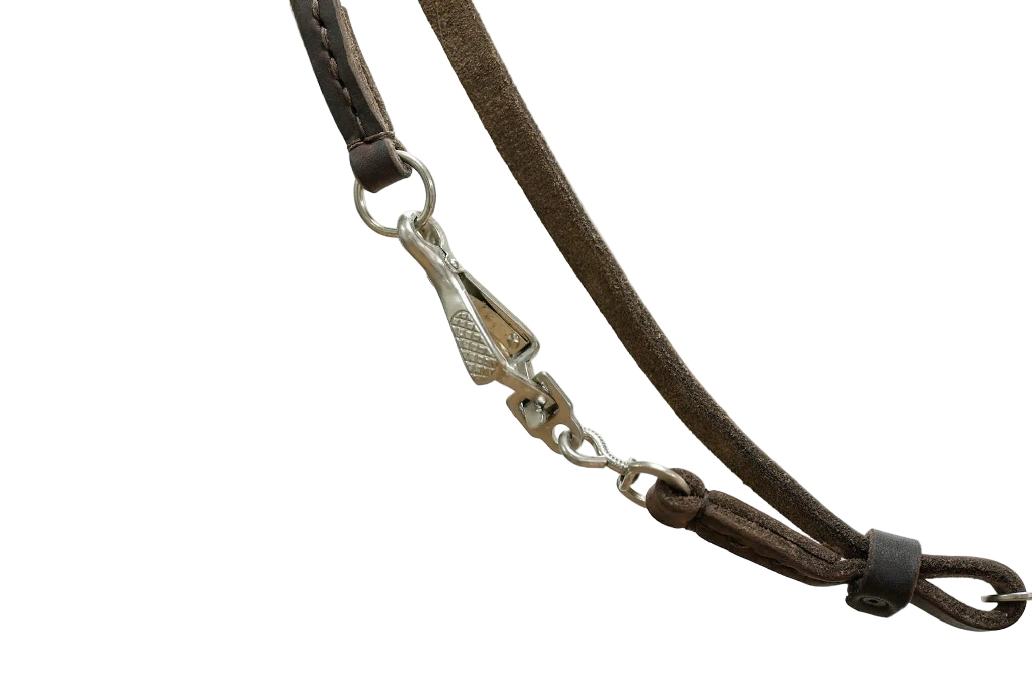 Schweikert Leather Quick Release Lead with Patented Hook main