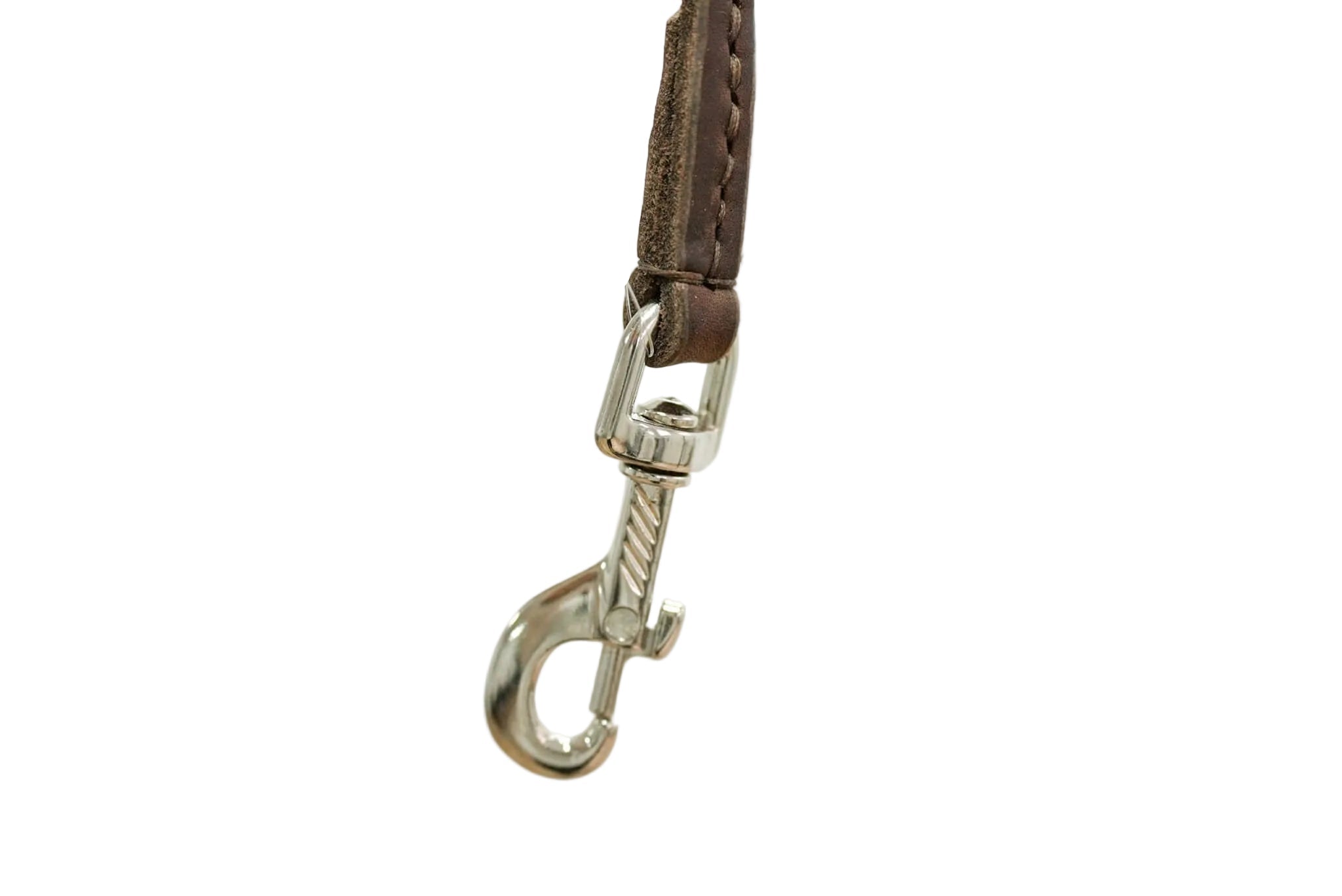 Schweikert Leather Quick Release Lead with Patented Hook stainless steel hook