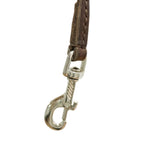 Schweikert Leather Quick Release Lead with Patented Hook stainless steel hook