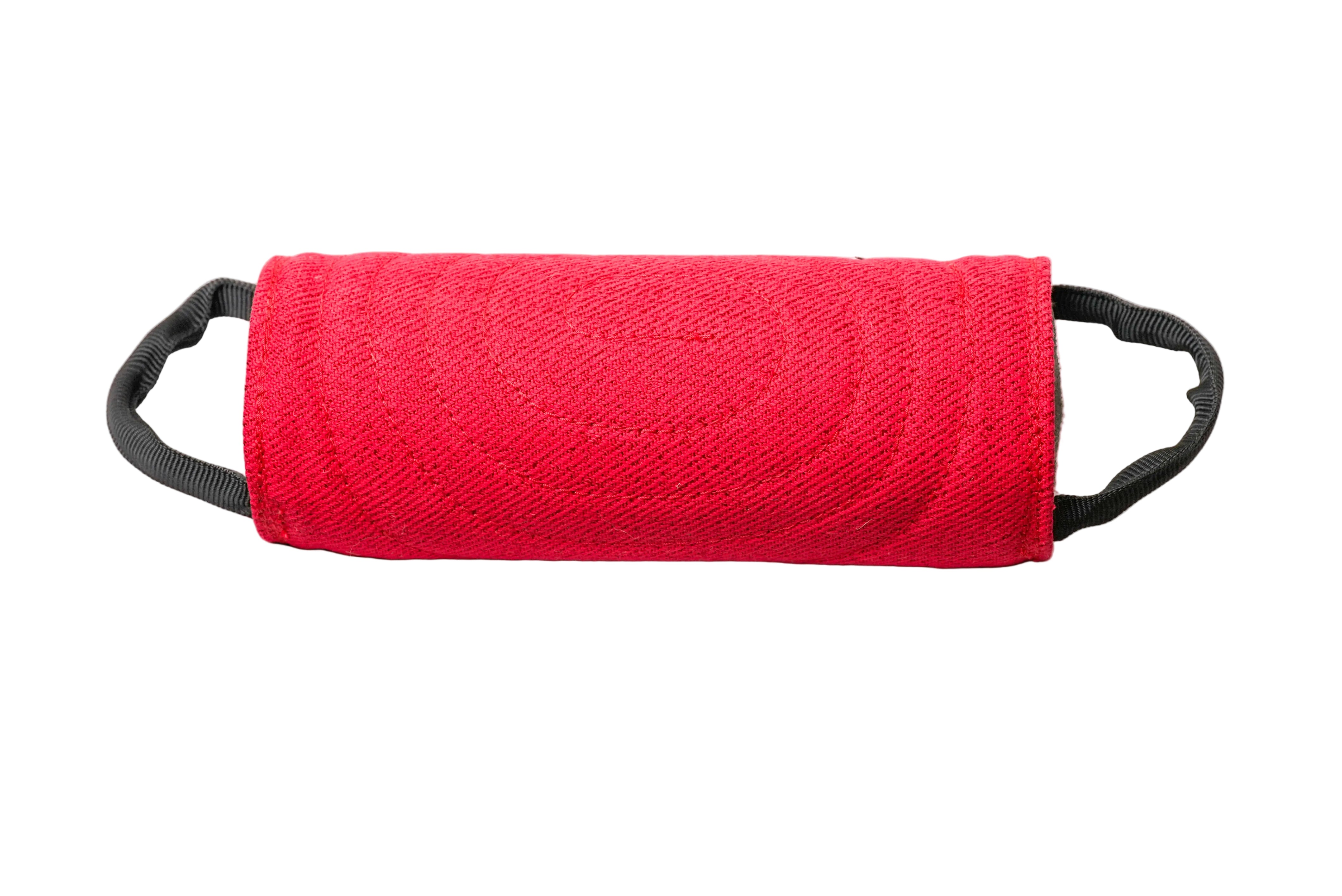 Schweikert Nylcot Bite Roll with Handles Red horizontal
