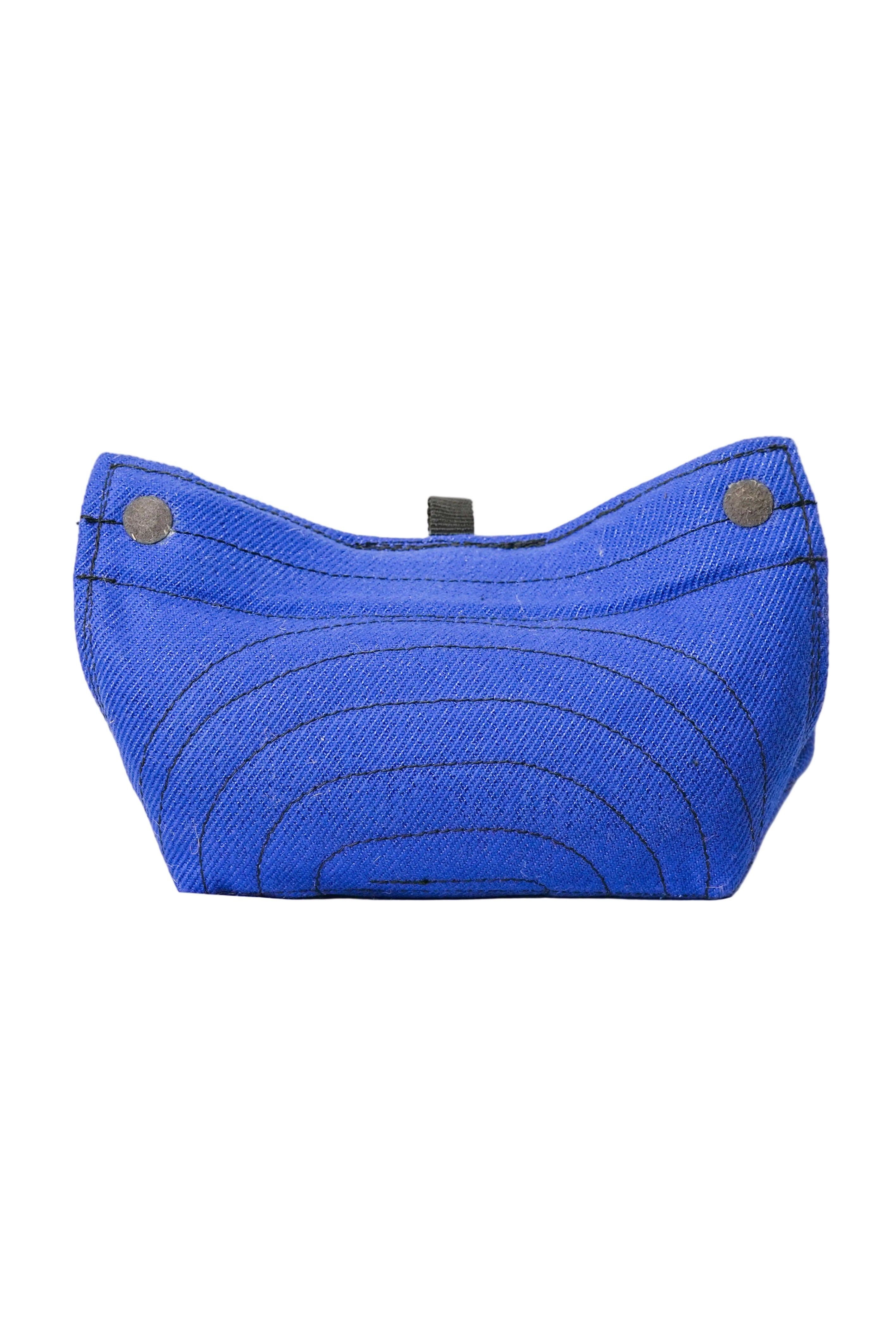 Schweikert Nylcot Bite Pad with 2 Grips blue front
