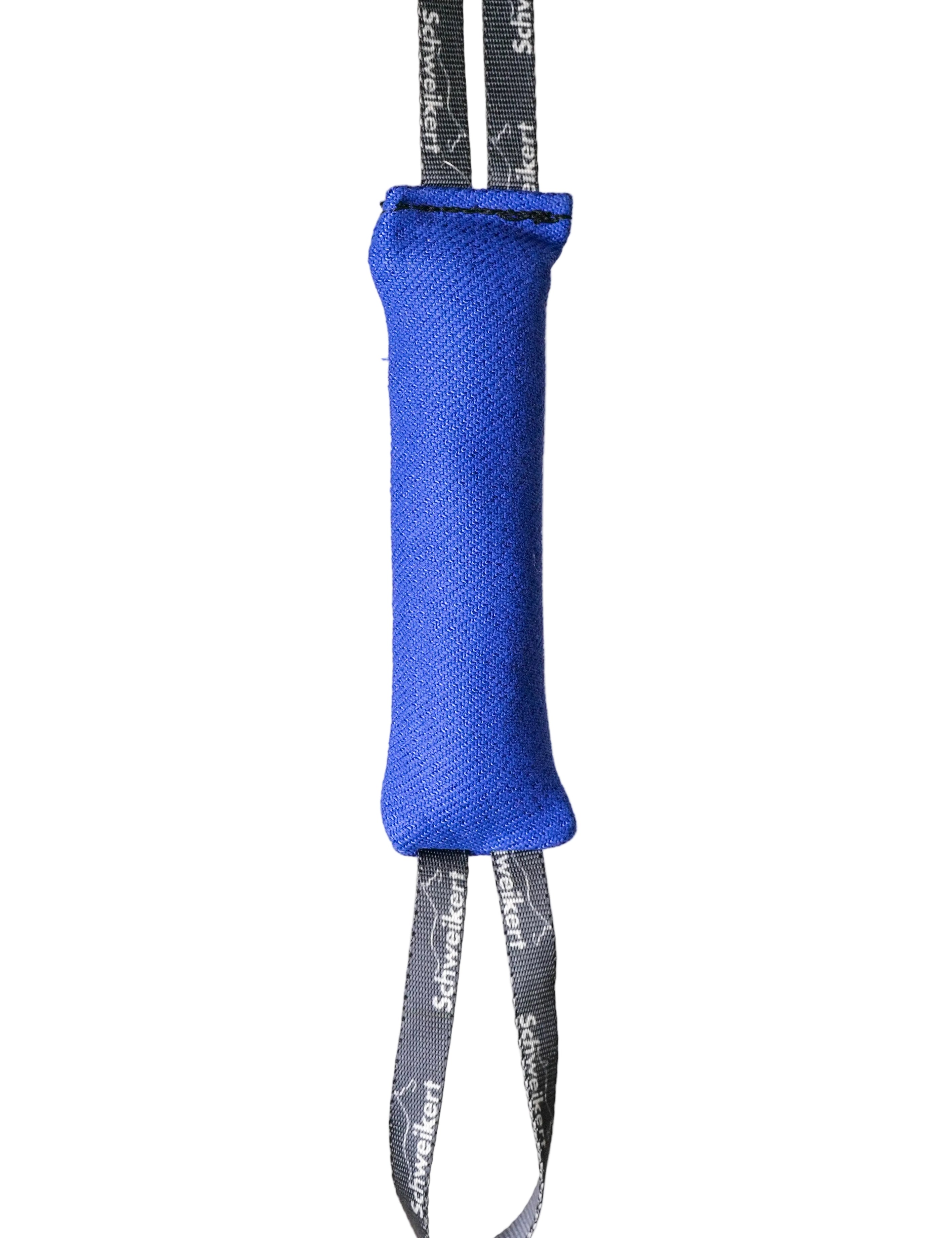 Schweikert Nylcot Puppy Tug with 2 Handles blue front