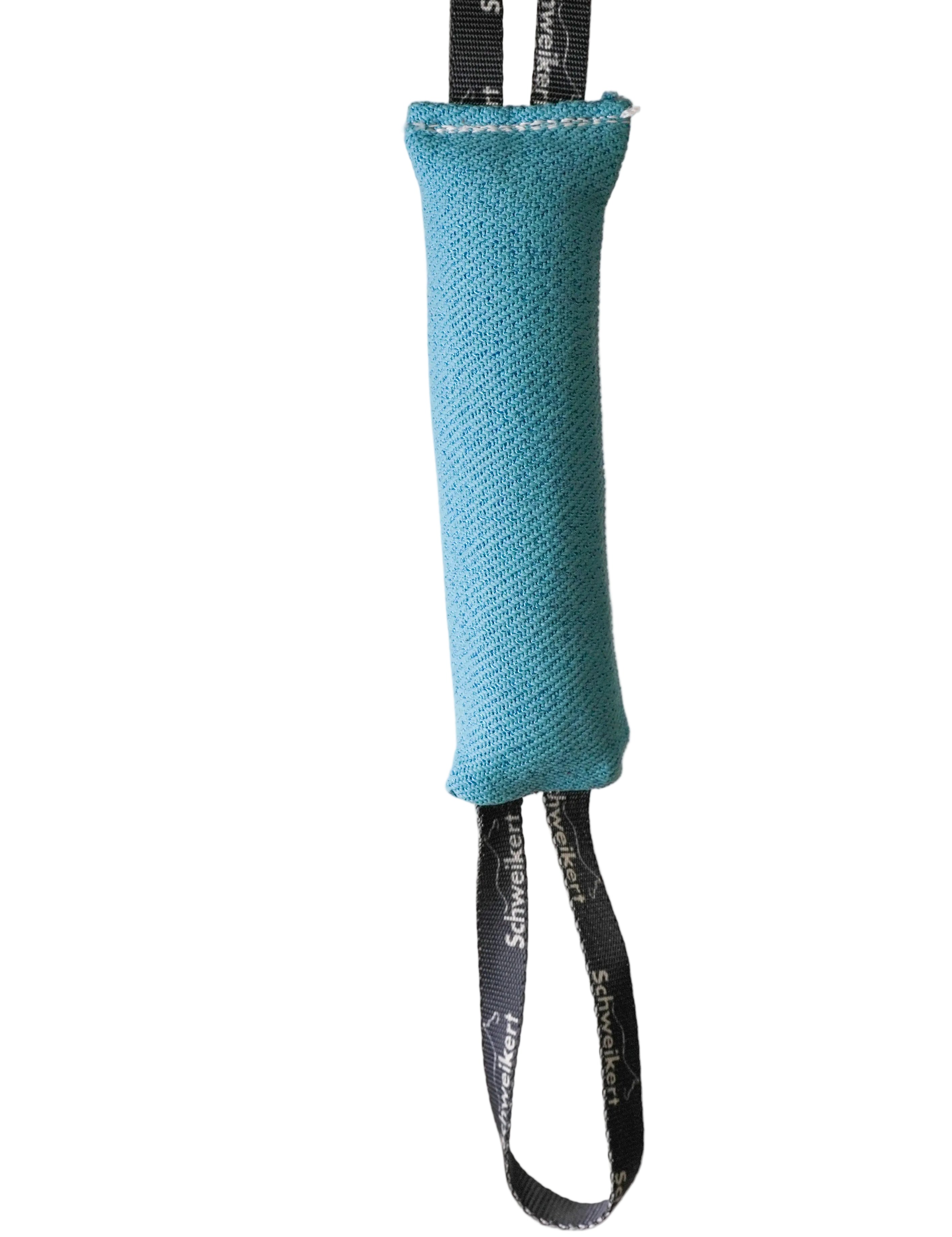 Schweikert Nylcot Puppy Tug with 2 Handles  blue front